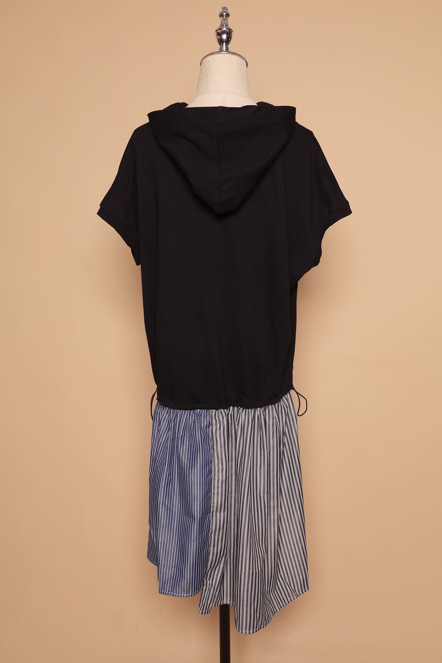 PO - Athena Stripes Hoodie Dress