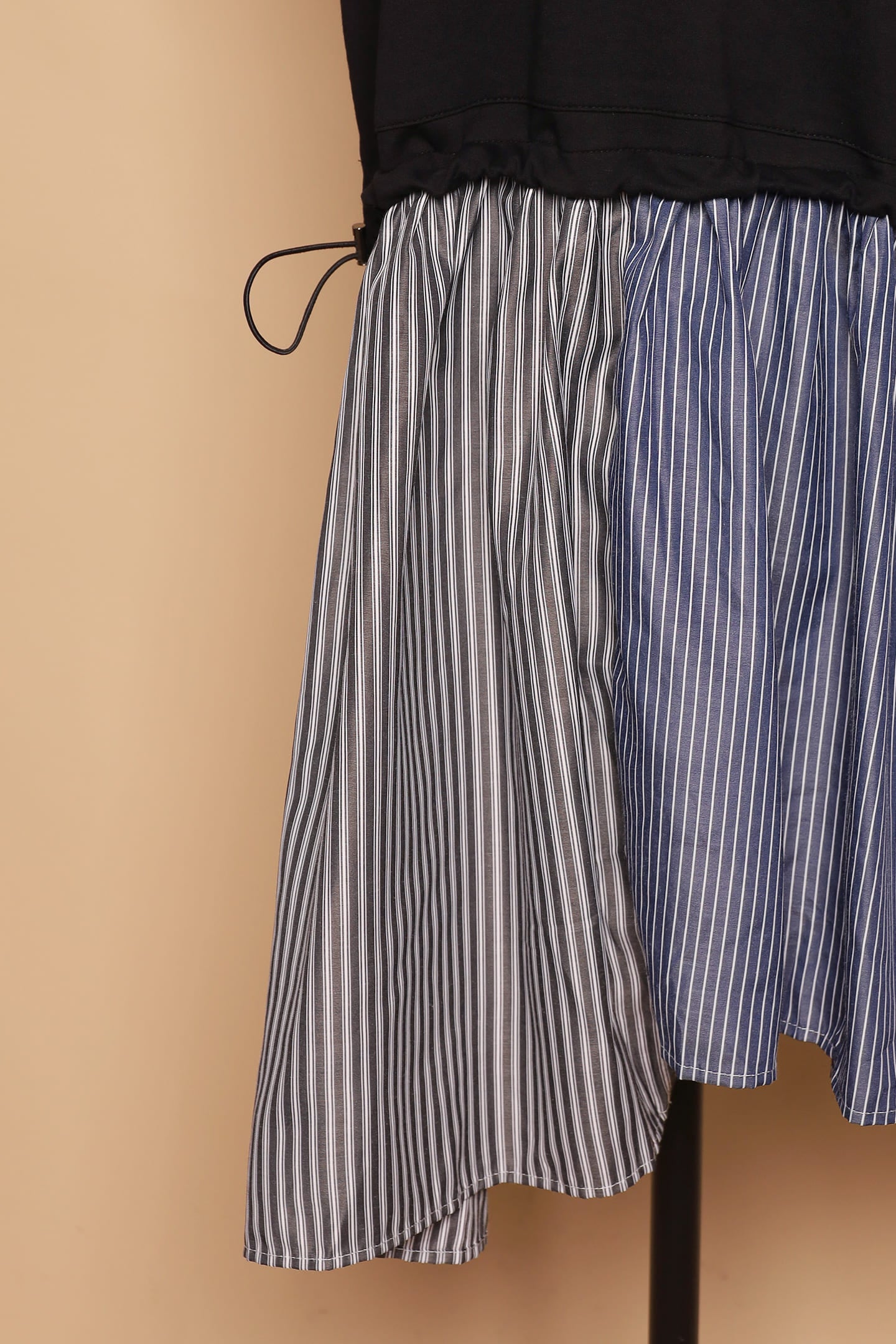PO - Athena Stripes Hoodie Dress