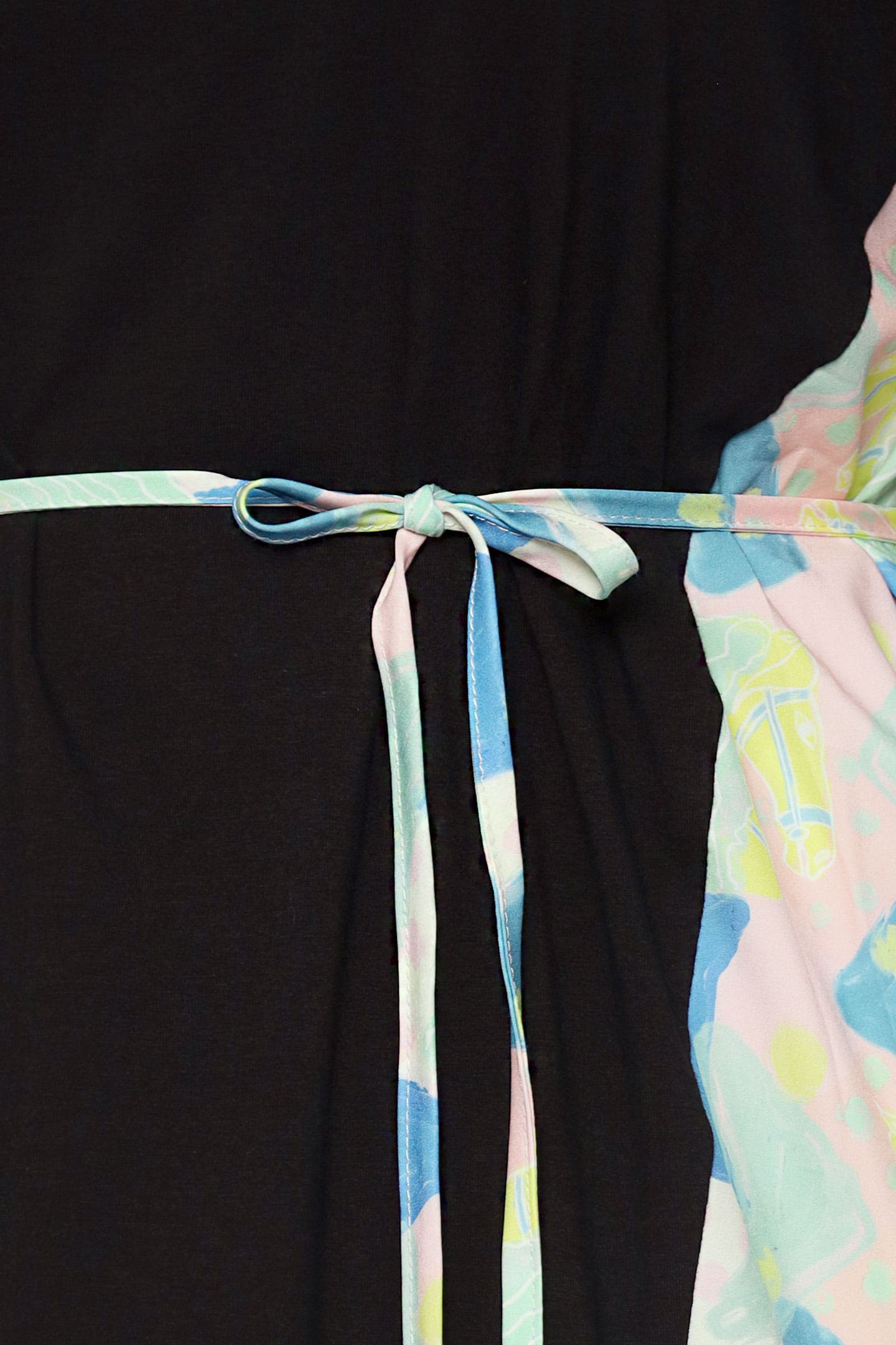 Ava Dress in Sorbet Tiles