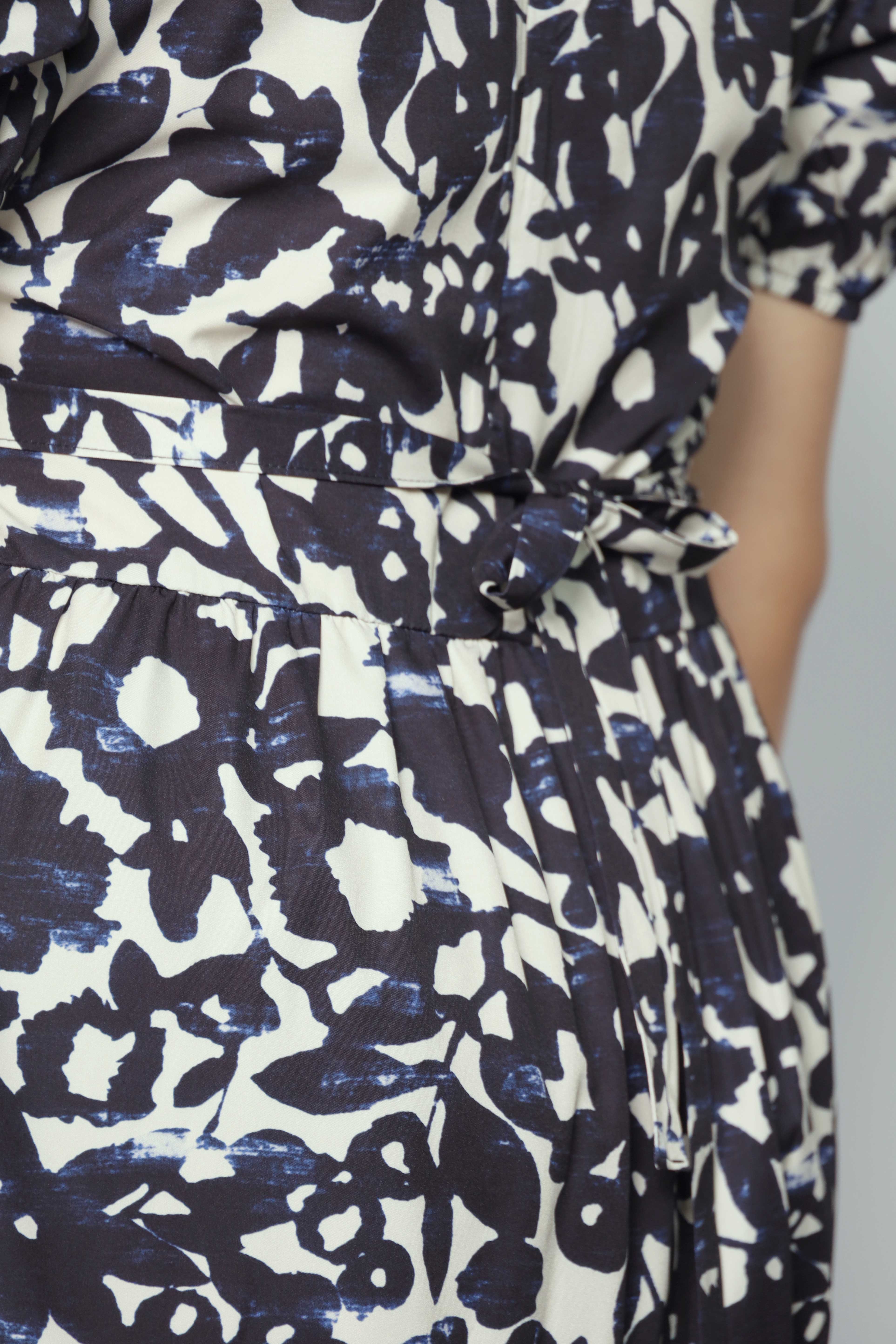 Avril Dress in Blue Yard