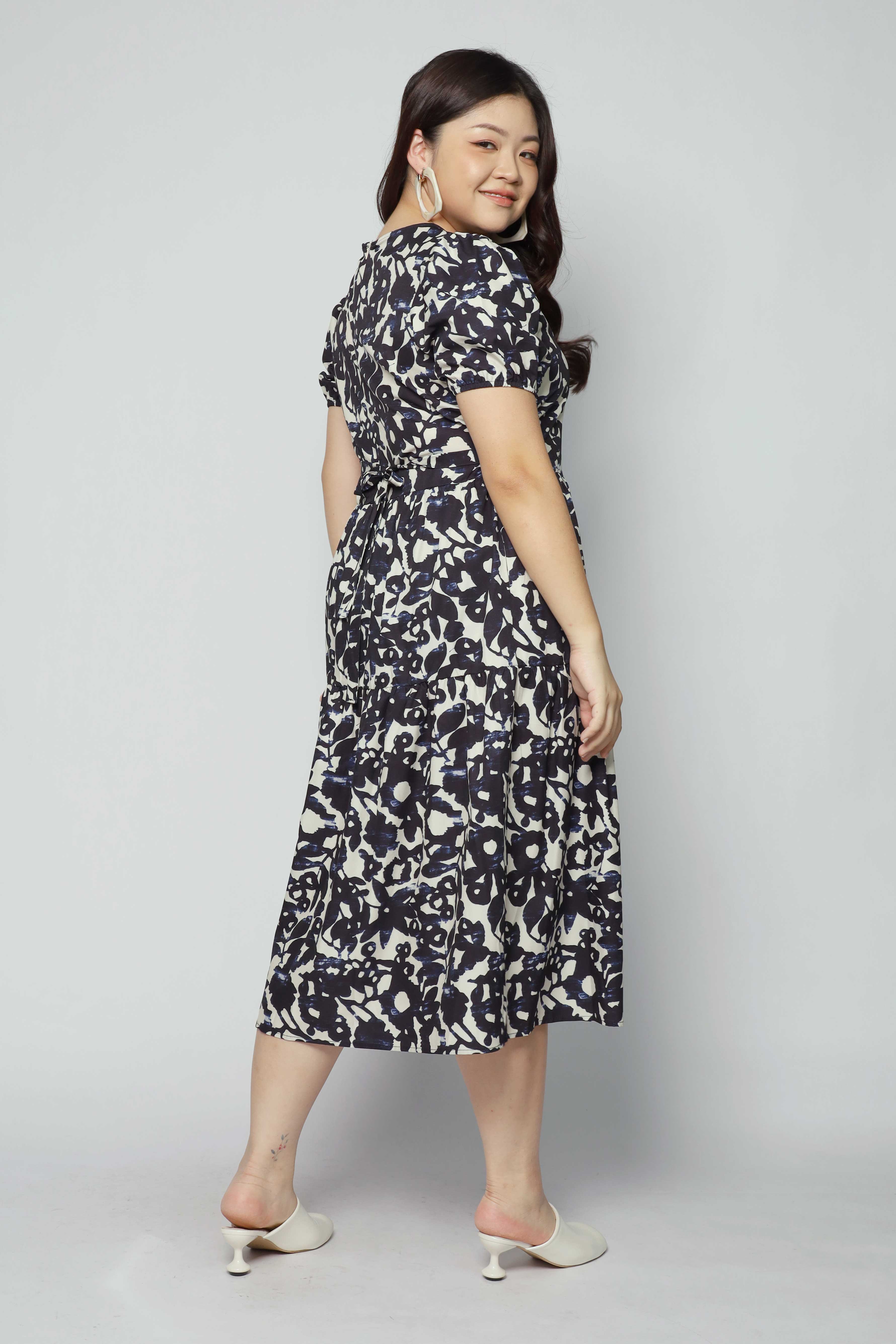 Avril Dress in Blue Yard