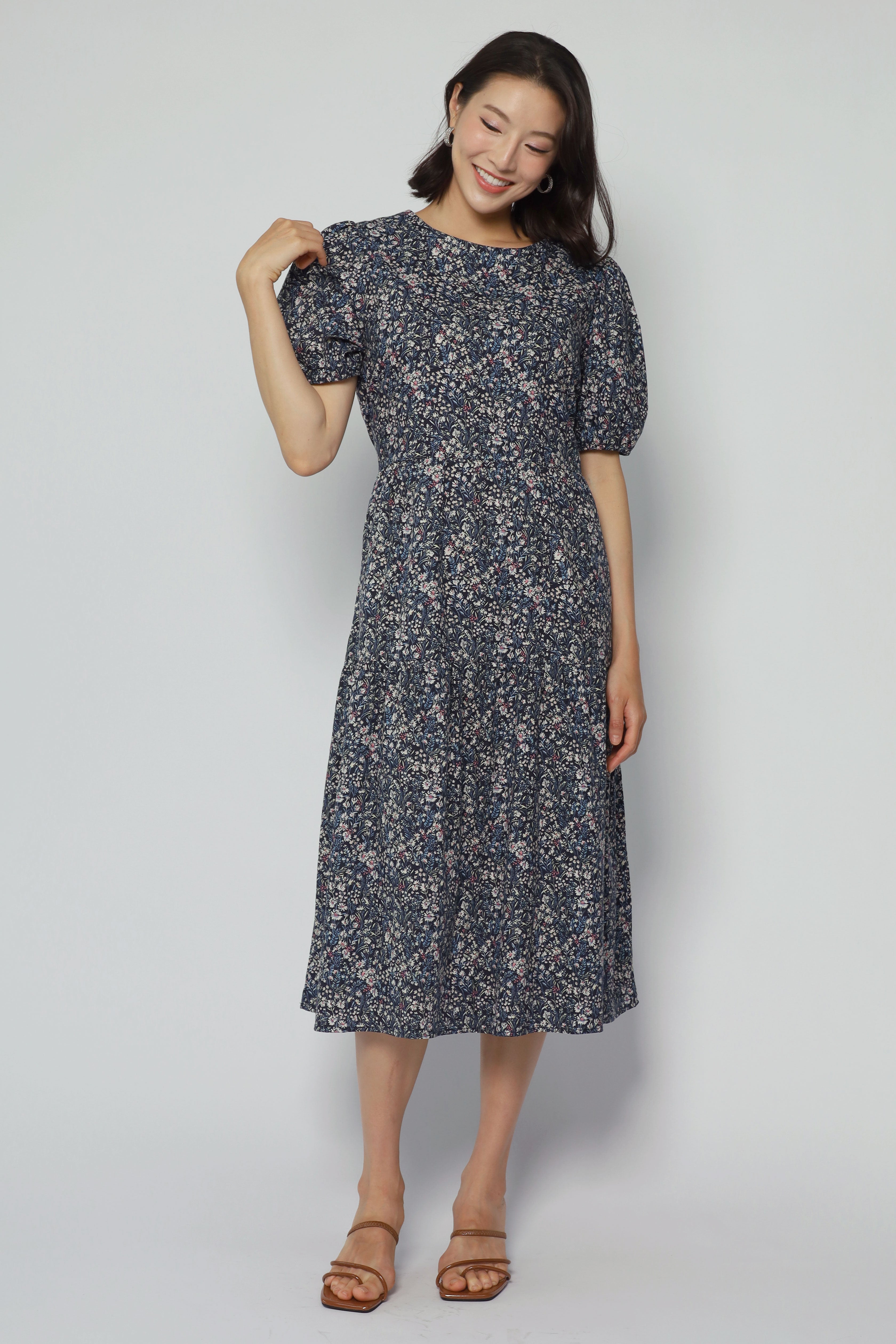 Avril Dress in Lovely Oasis
