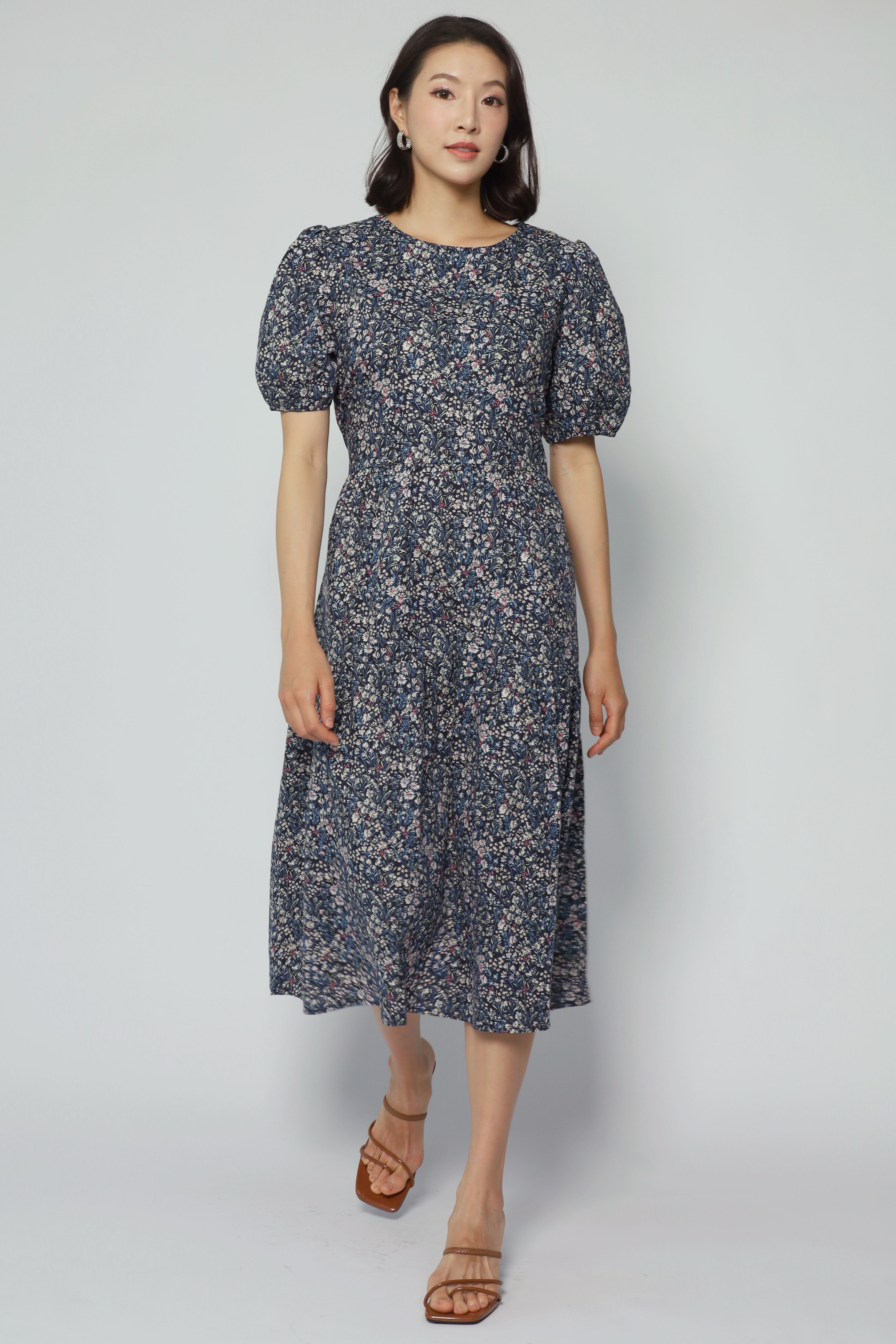 Avril Dress in Lovely Oasis