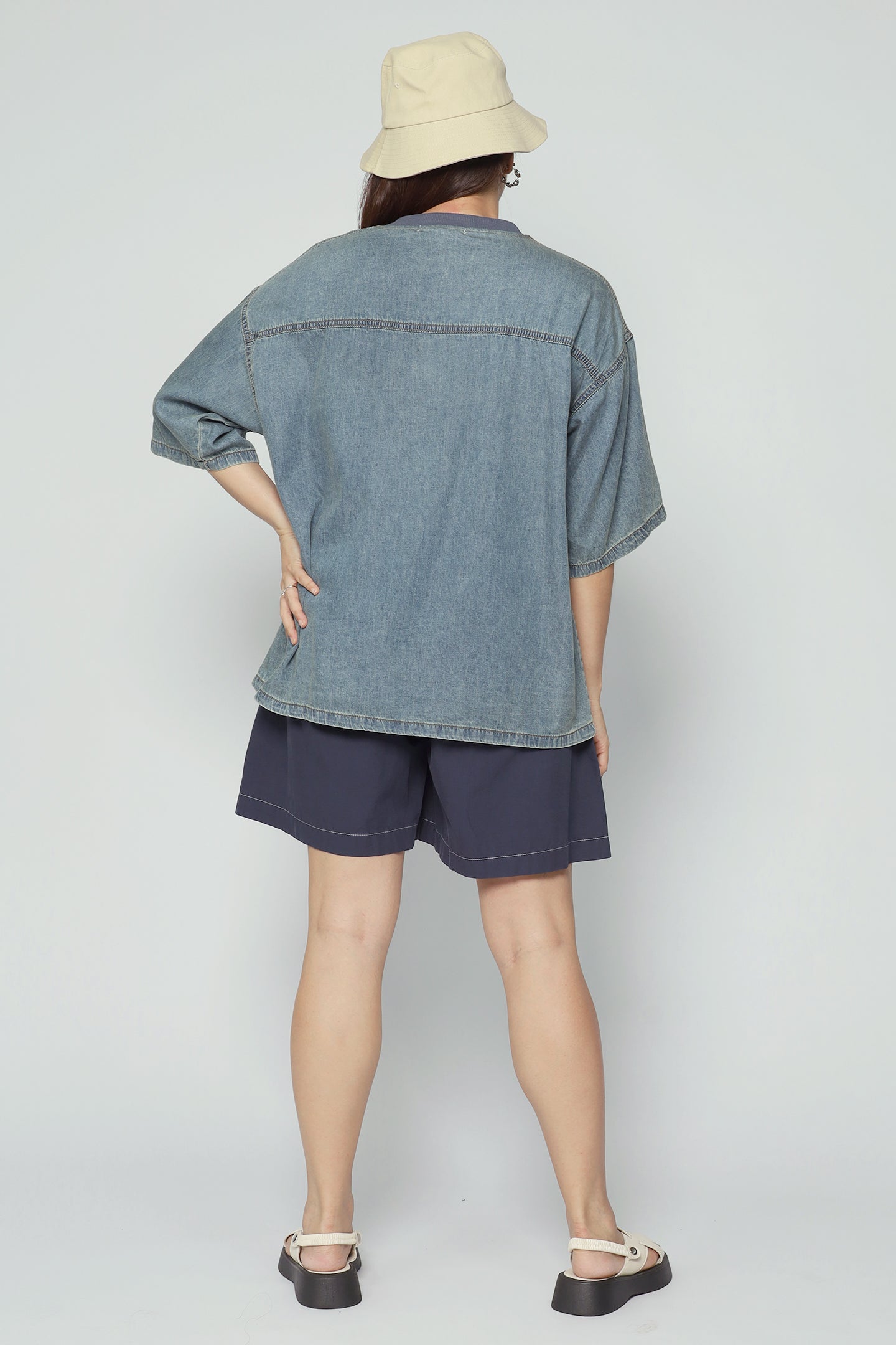 Balloon Bliss Denim Top