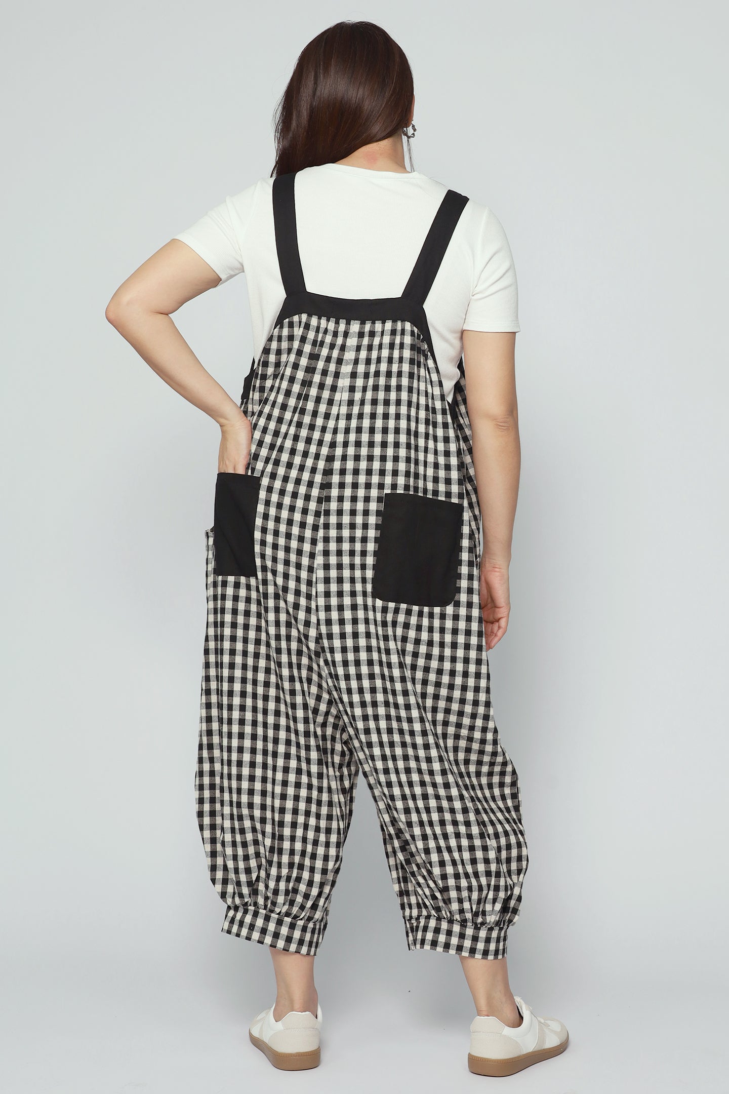 Bao Jumpsuit in Checks