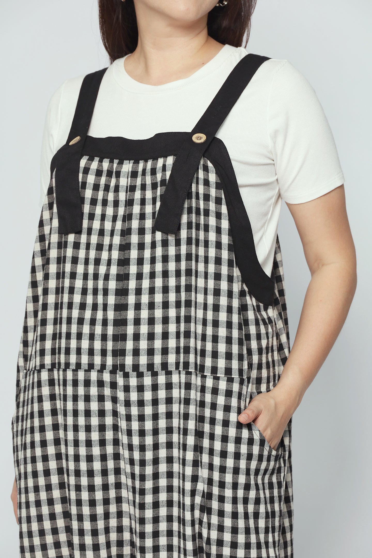 Bao Jumpsuit in Checks