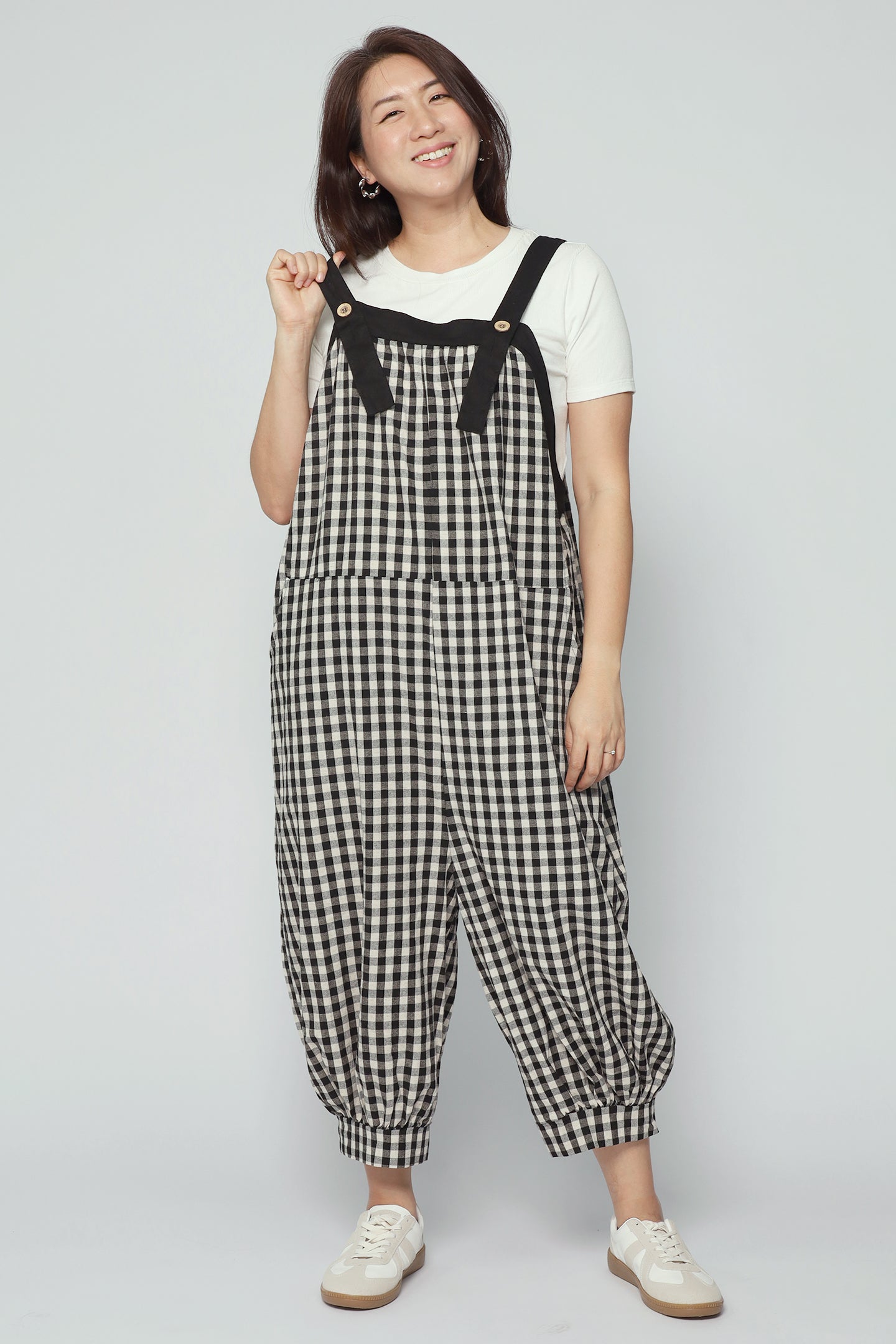 Bao Jumpsuit in Checks