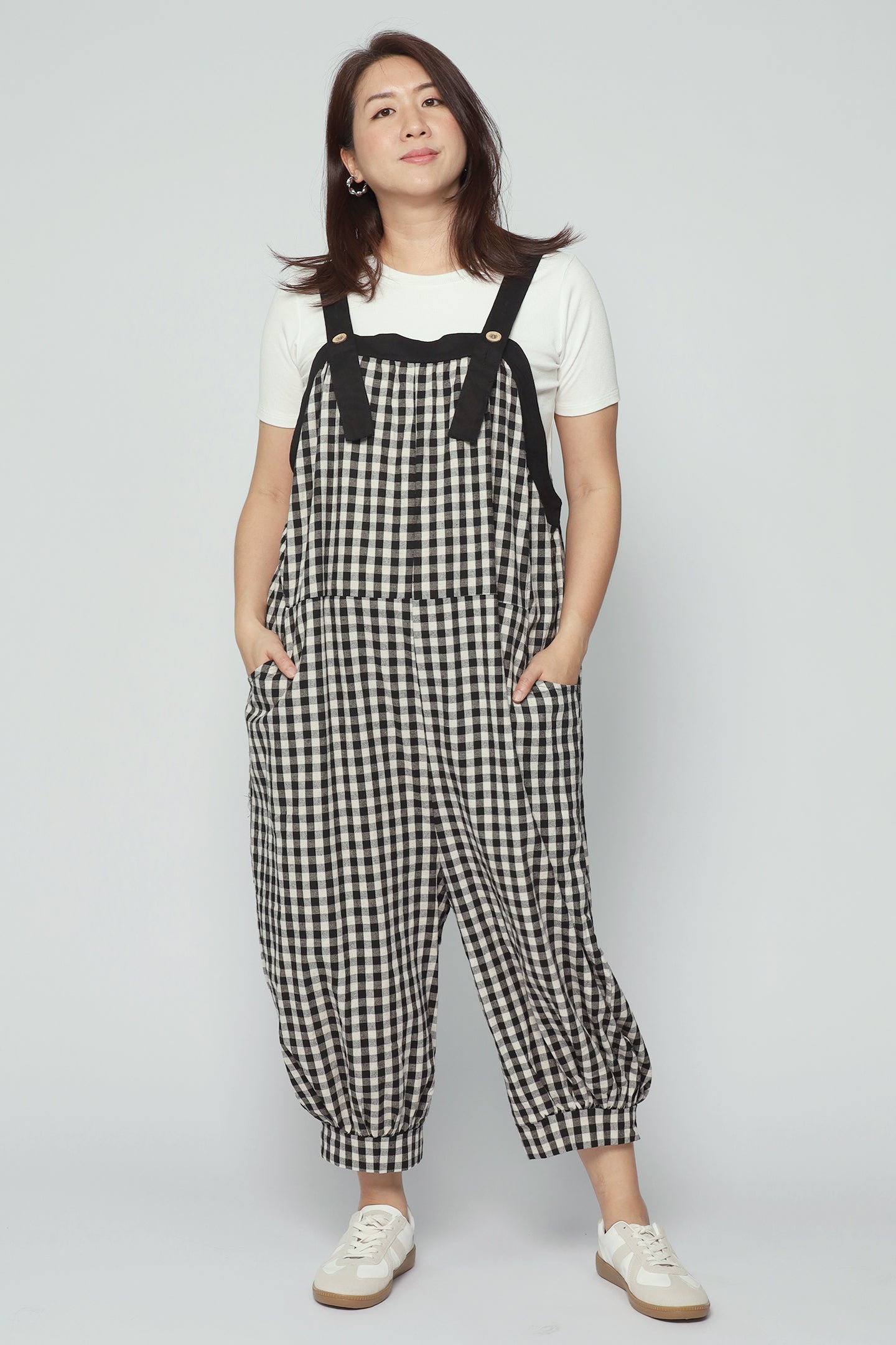 Bao Jumpsuit in Checks