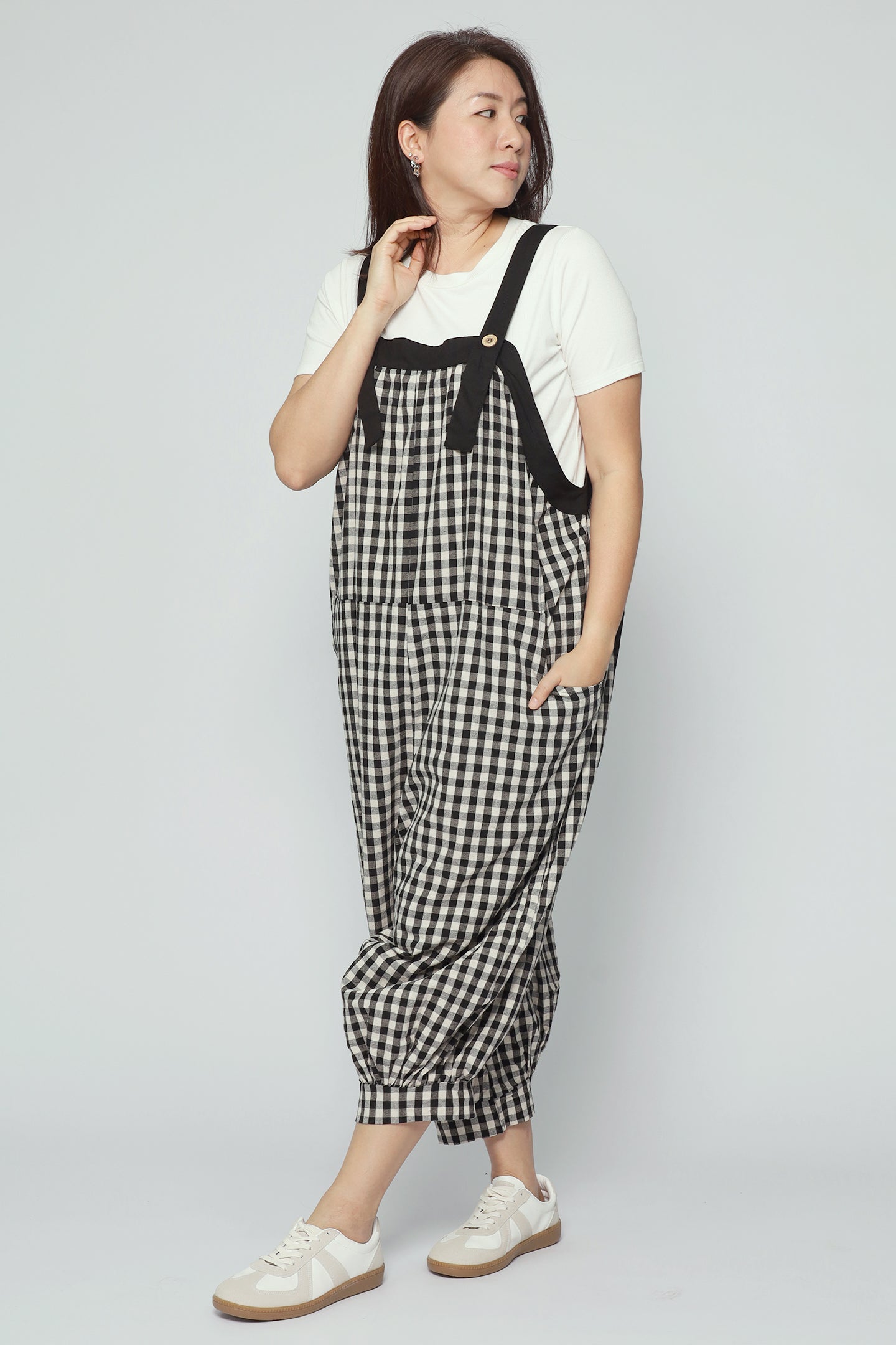 Bao Jumpsuit in Checks