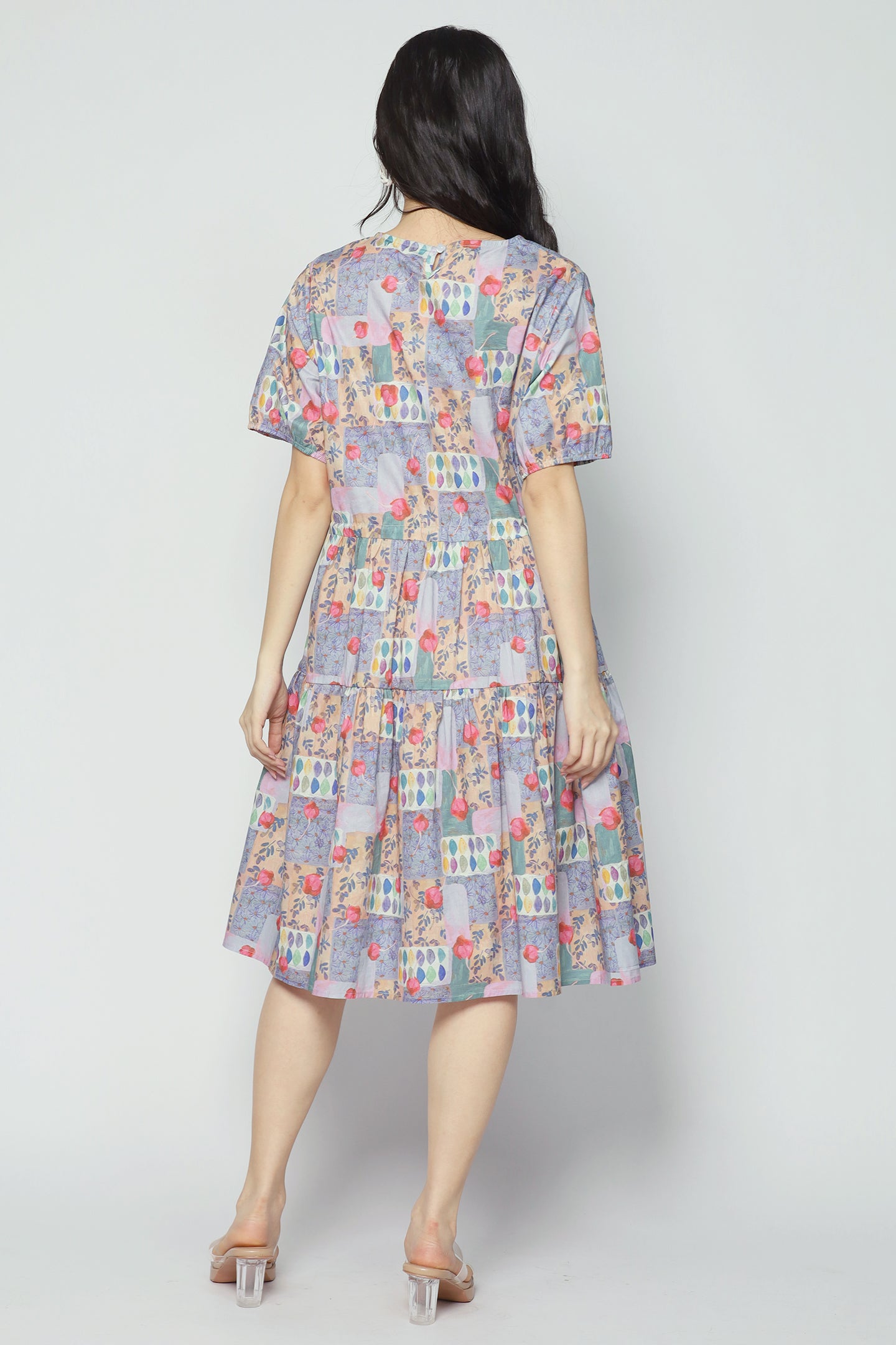 Backorders Bianco Dress in Sweet Cottage