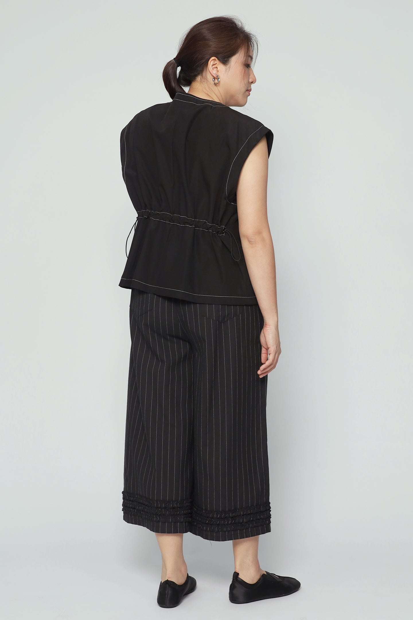 Blake Trimming Top in Black