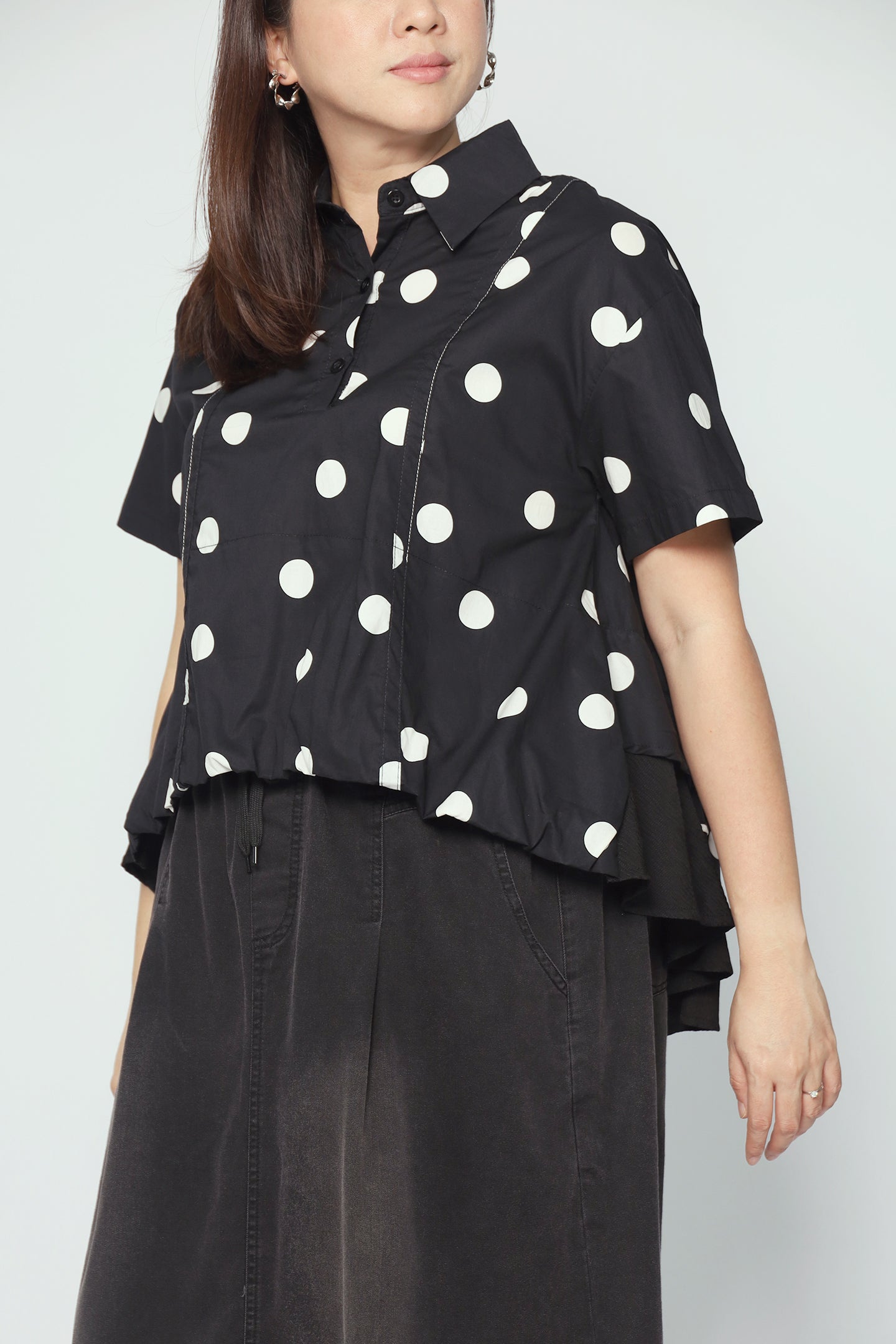 Bravina Polkadot Top