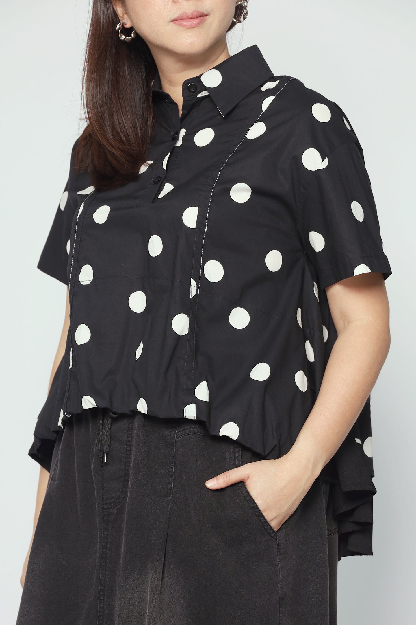 Bravina Polkadot Top