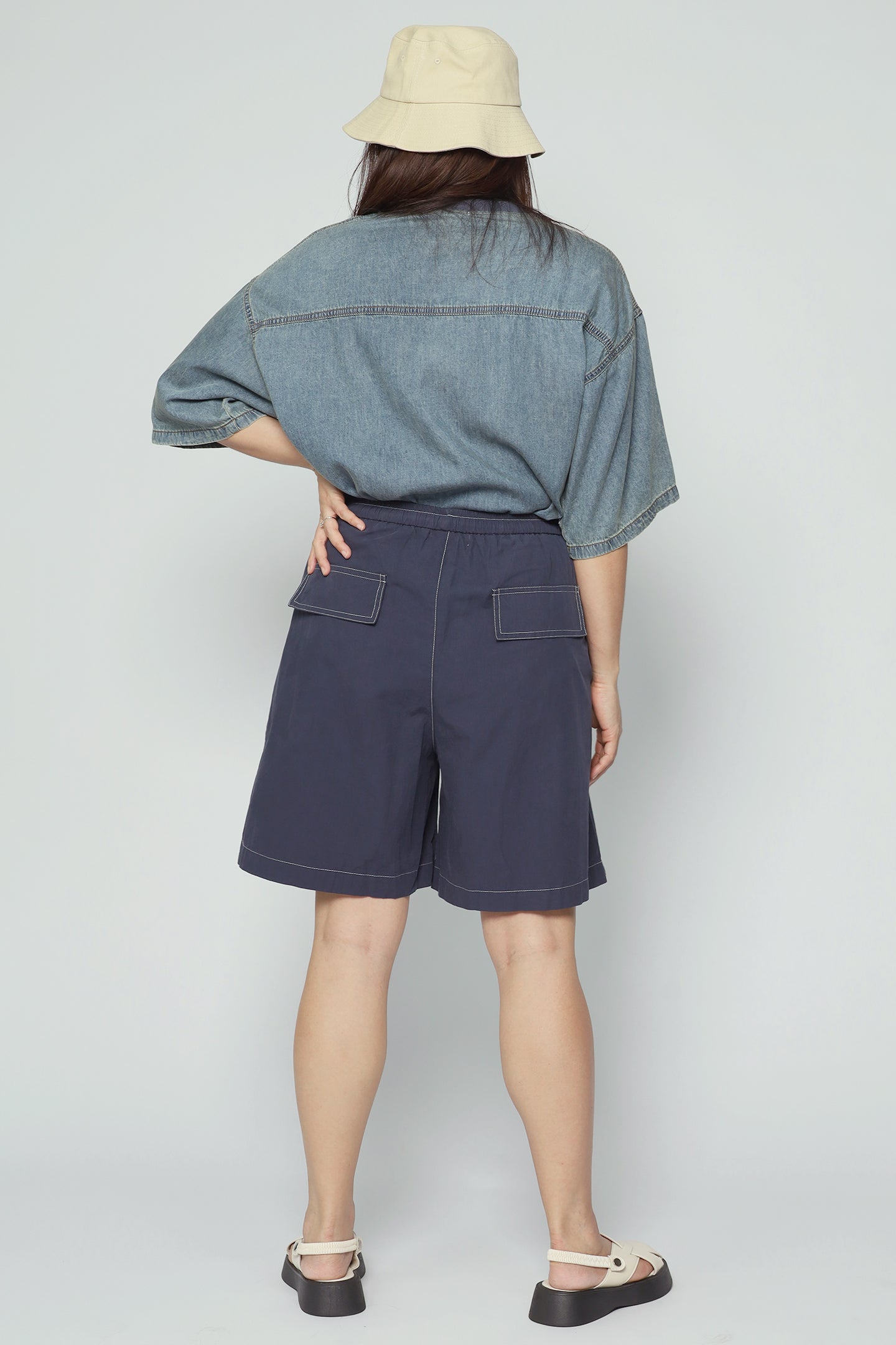 Backorders Bria Shorts in Blue