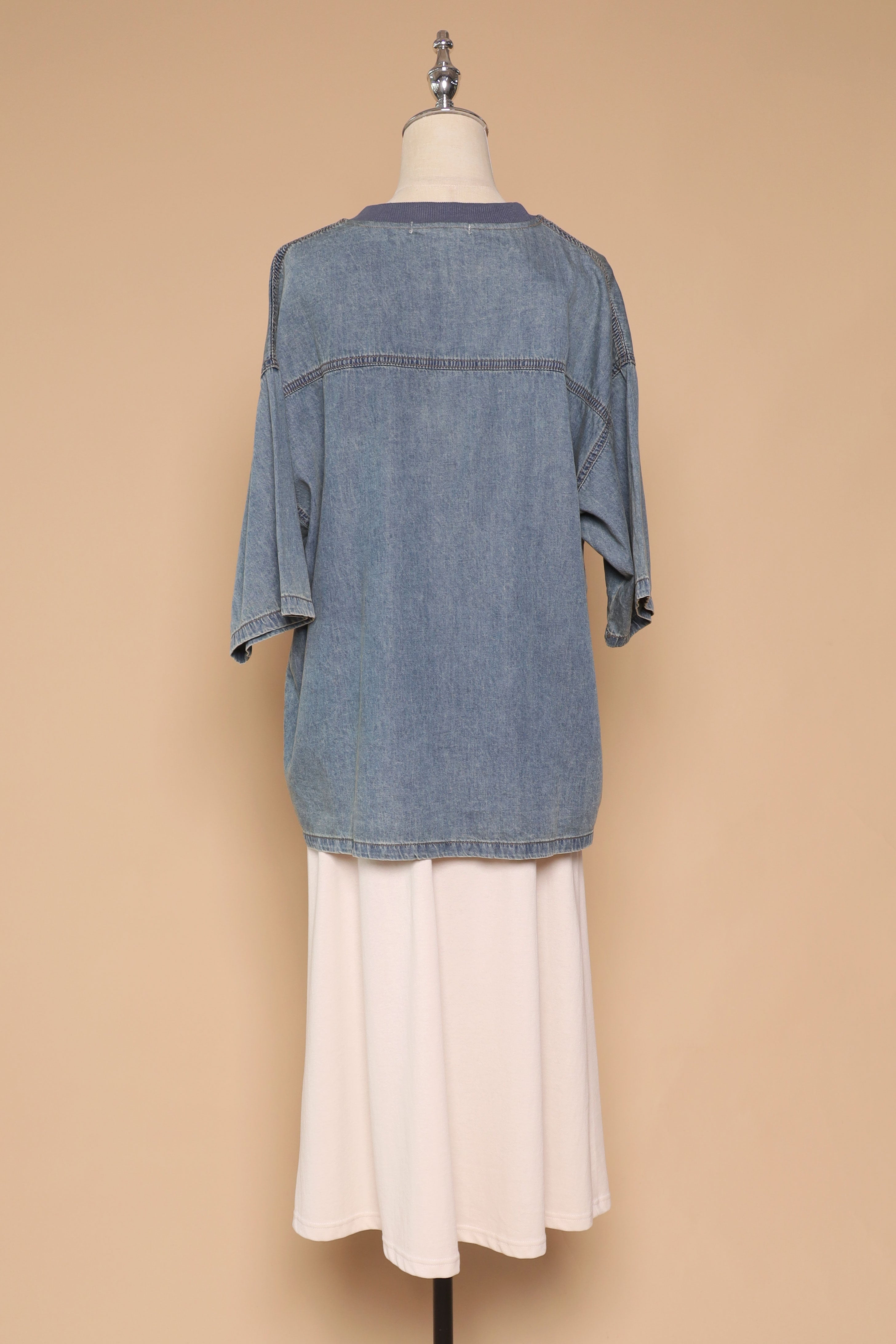 PO - Balloon Bliss Denim Top