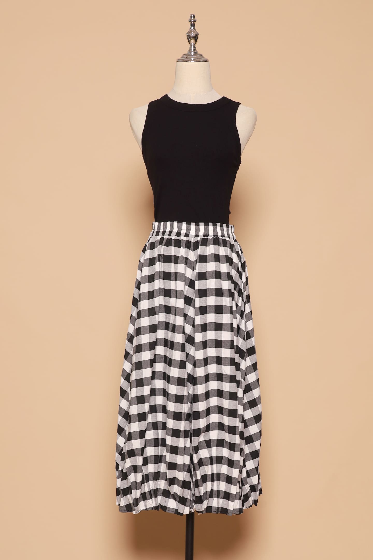 PO - Beau Culottes in Checkerboard