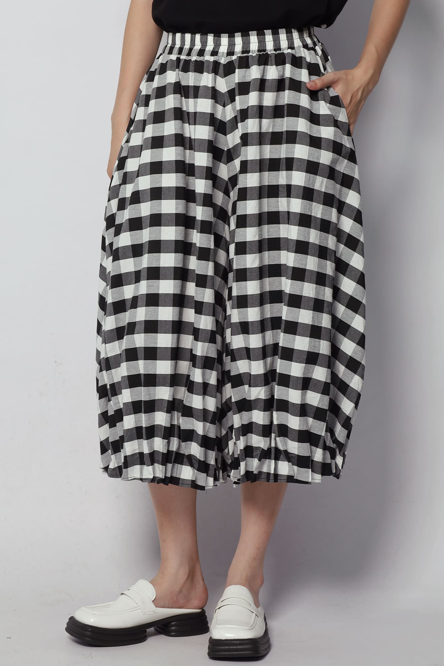 Beau Culottes in Checkerboard