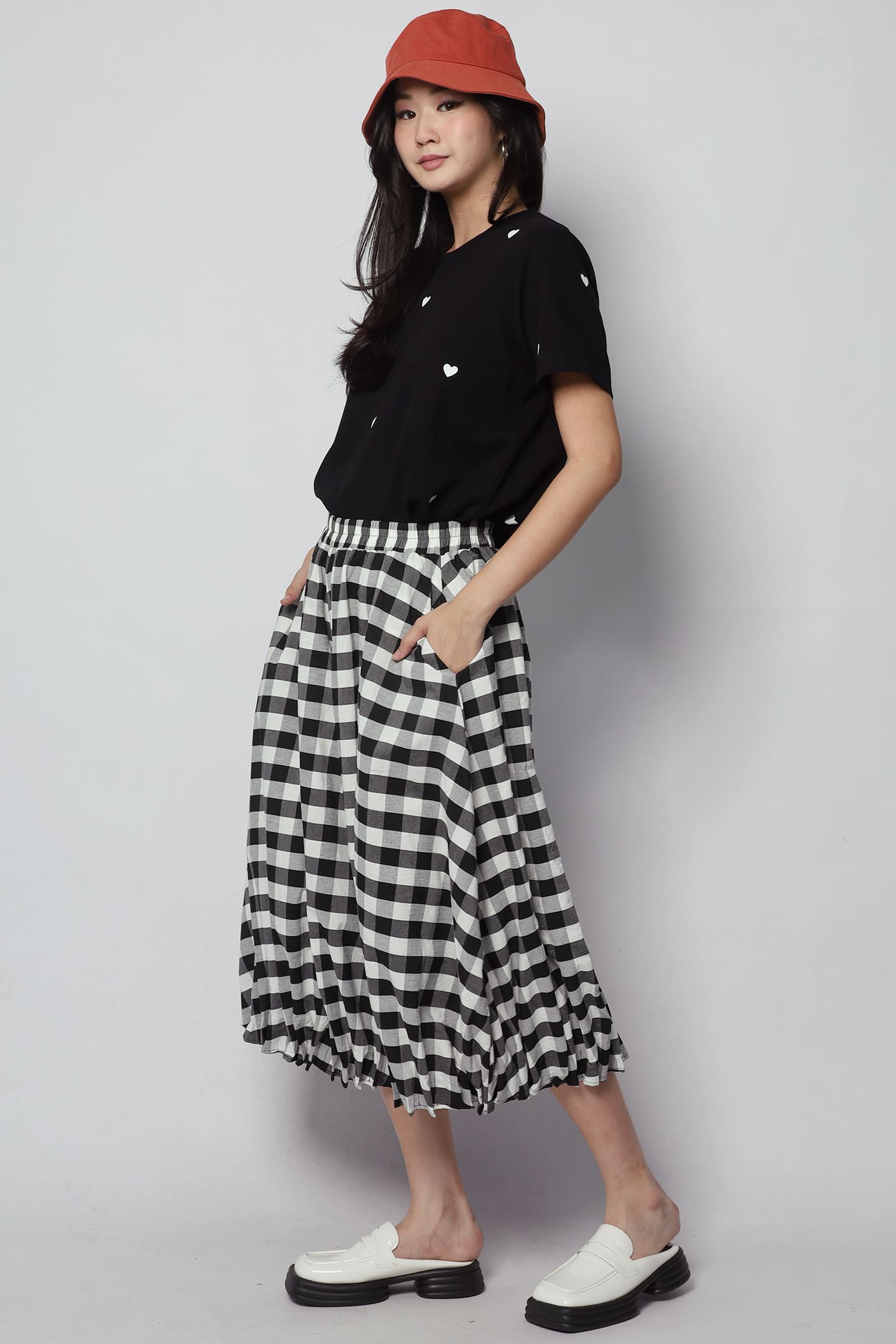 Beau Culottes in Checkerboard