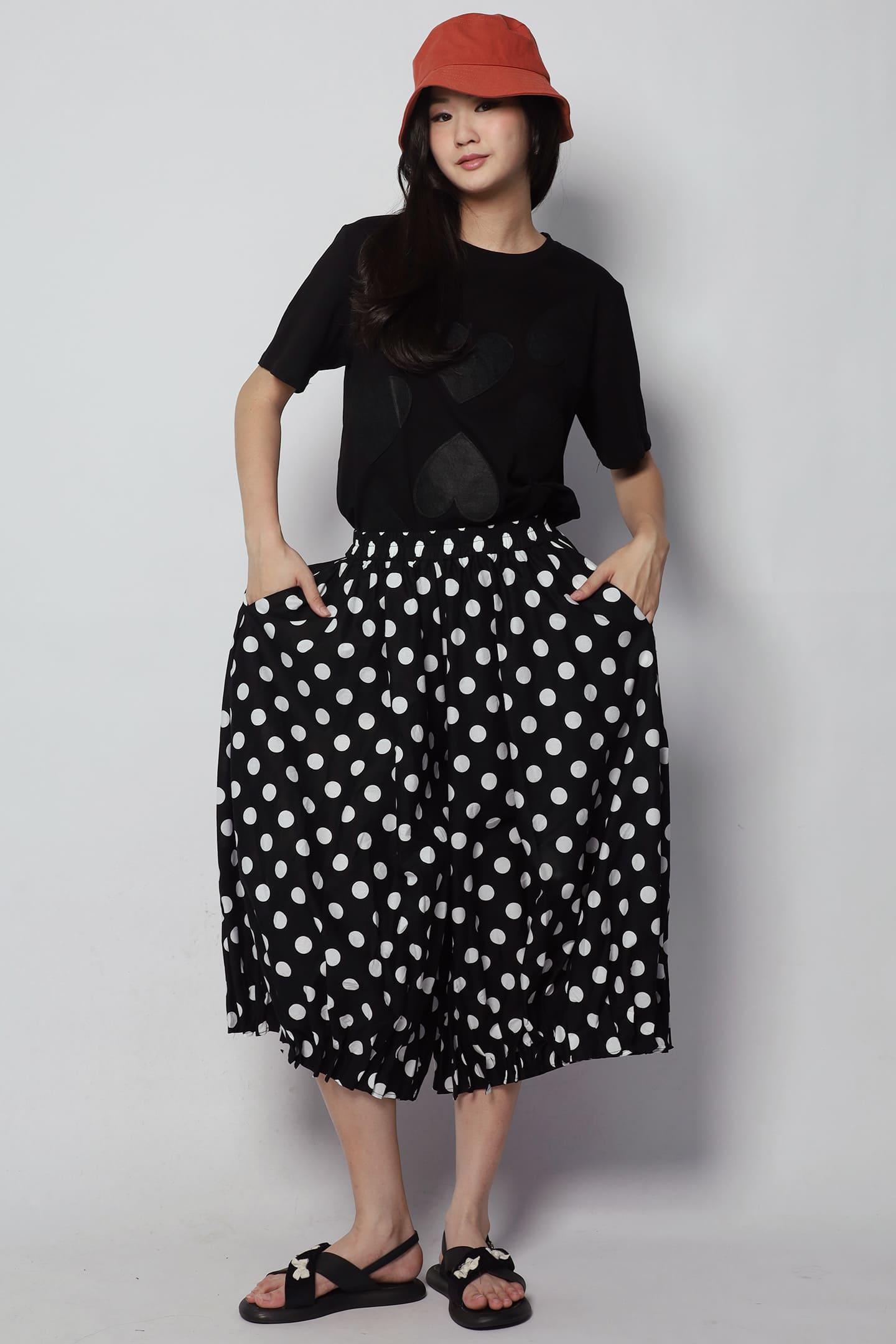 Beau Culottes in Polkadot