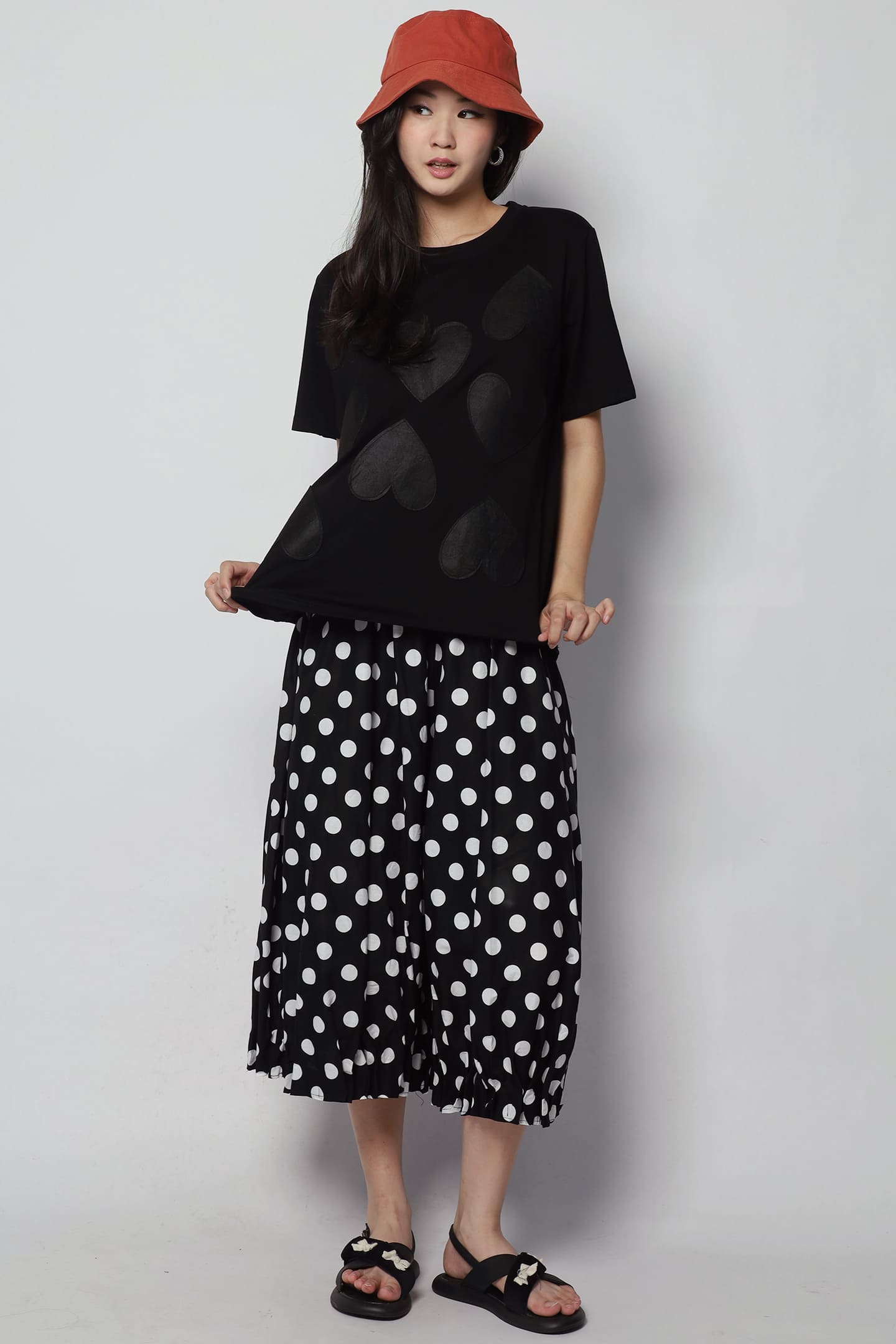 Beau Culottes in Polkadot