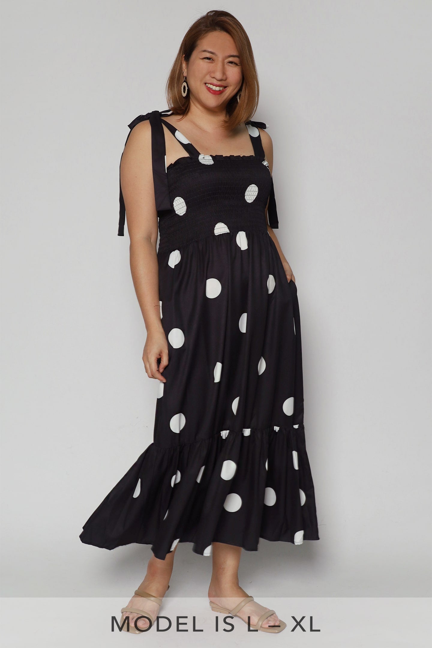 Bethany Dress in Polka Dot