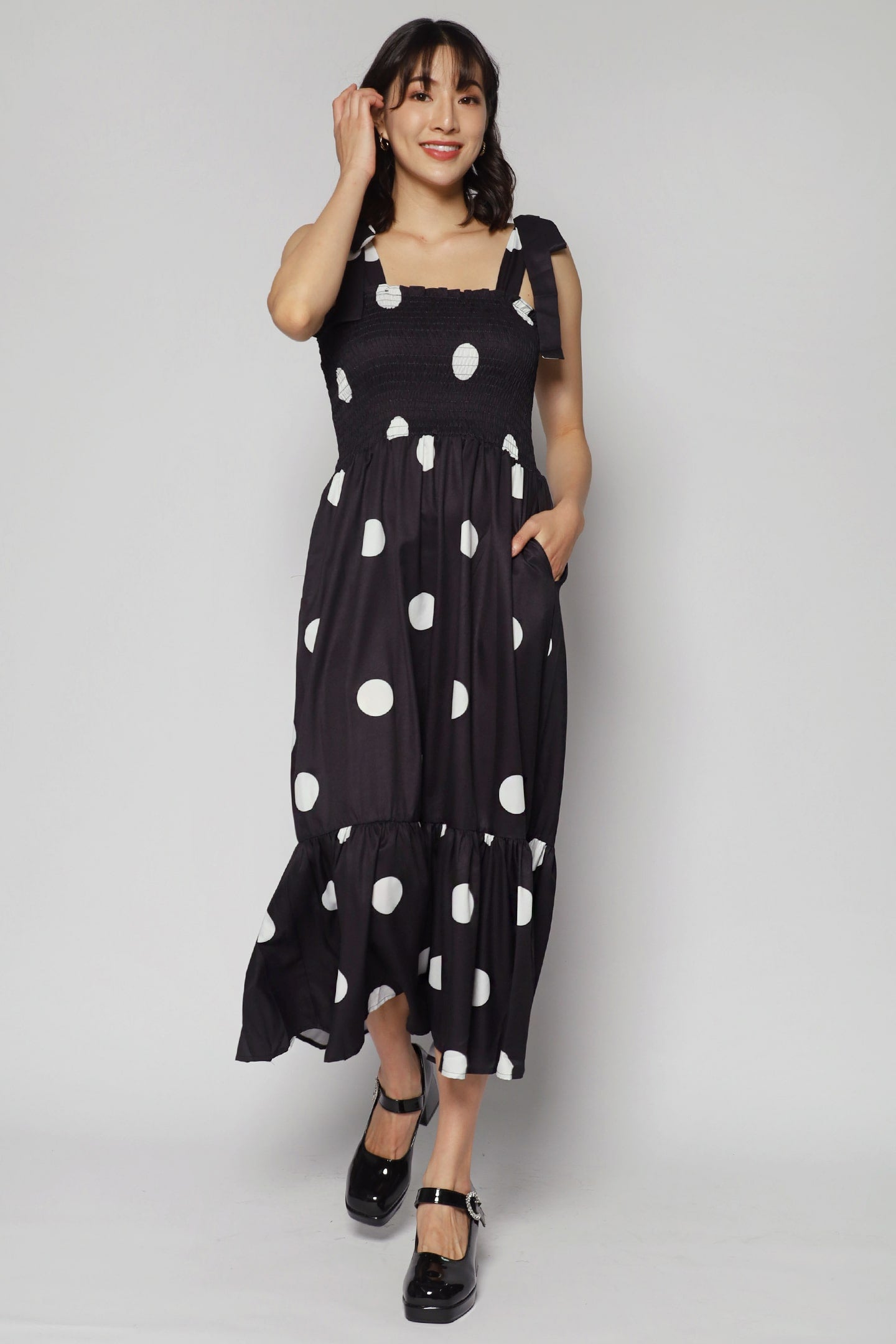 Bethany Dress in Polka Dot