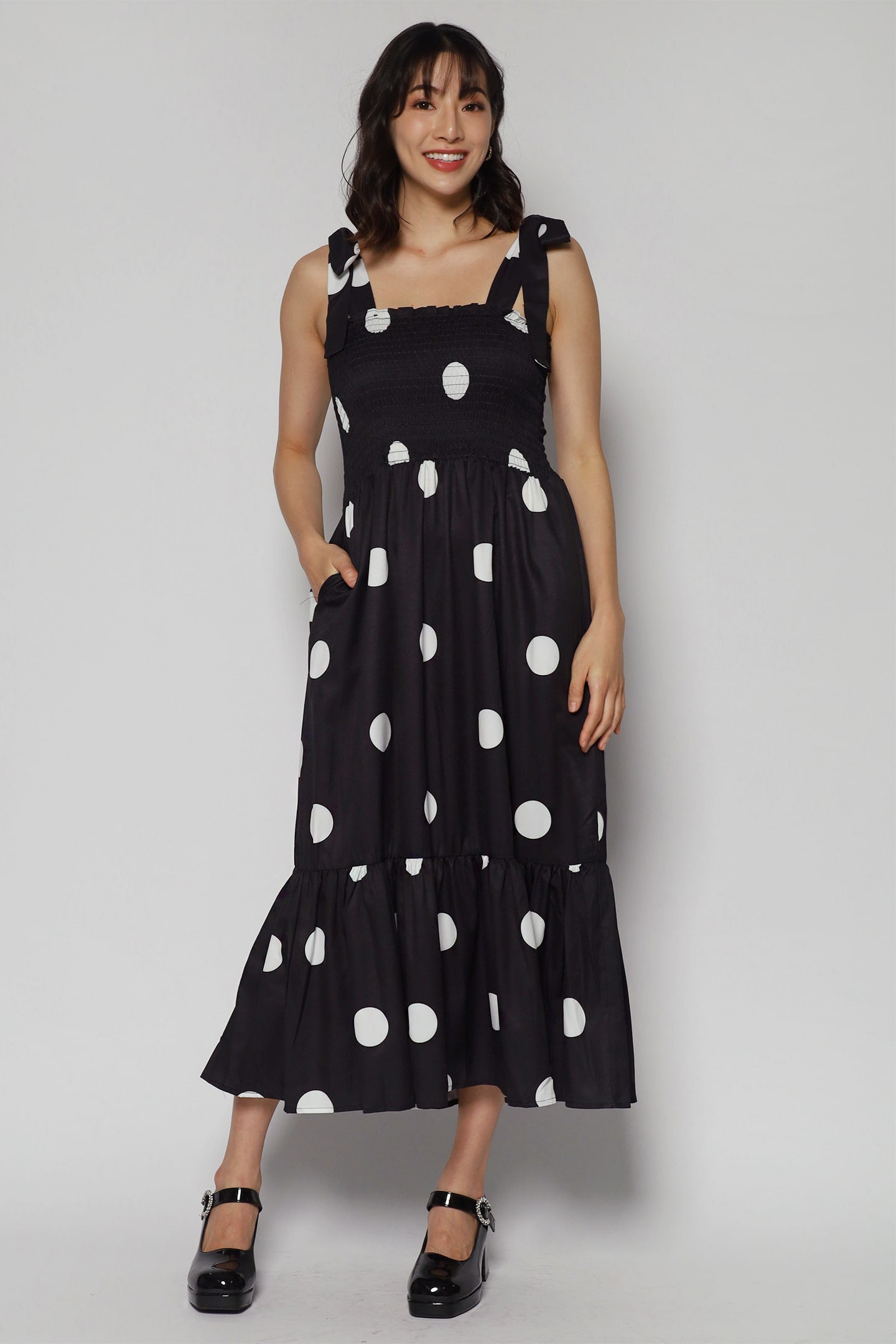 Bethany Dress in Polka Dot