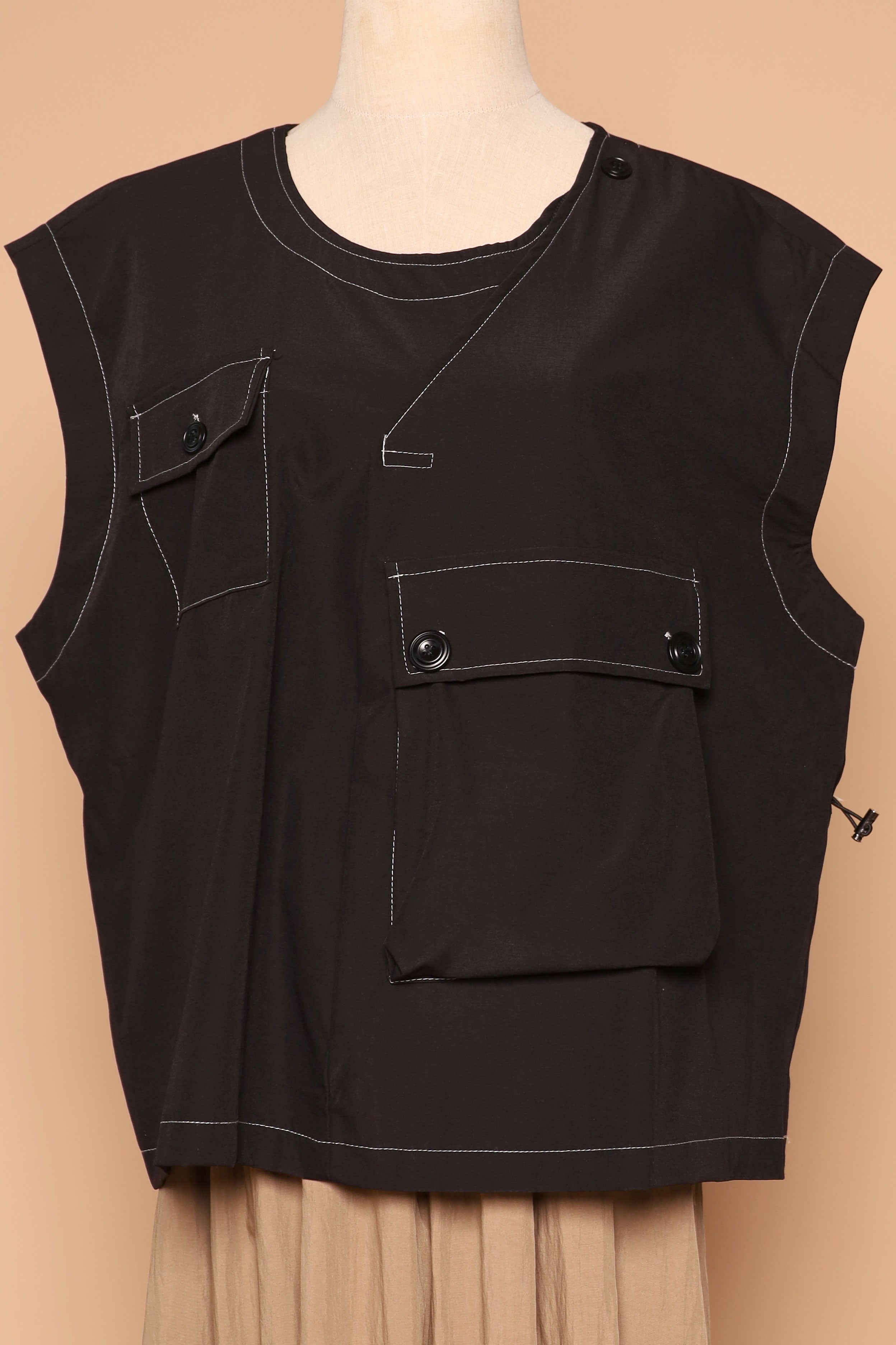 PO - Blake Trimming Top in Black