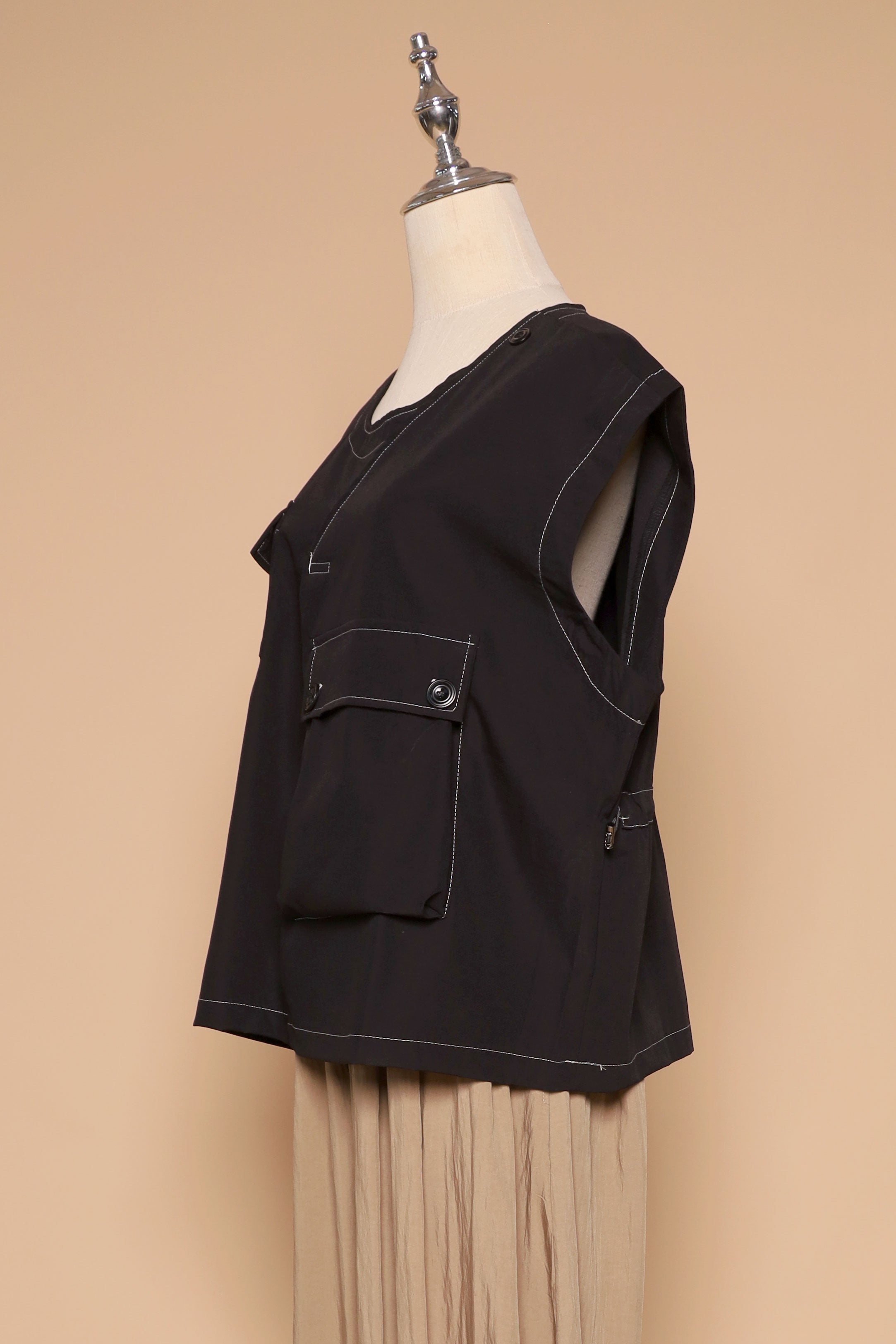 PO - Blake Trimming Top in Black