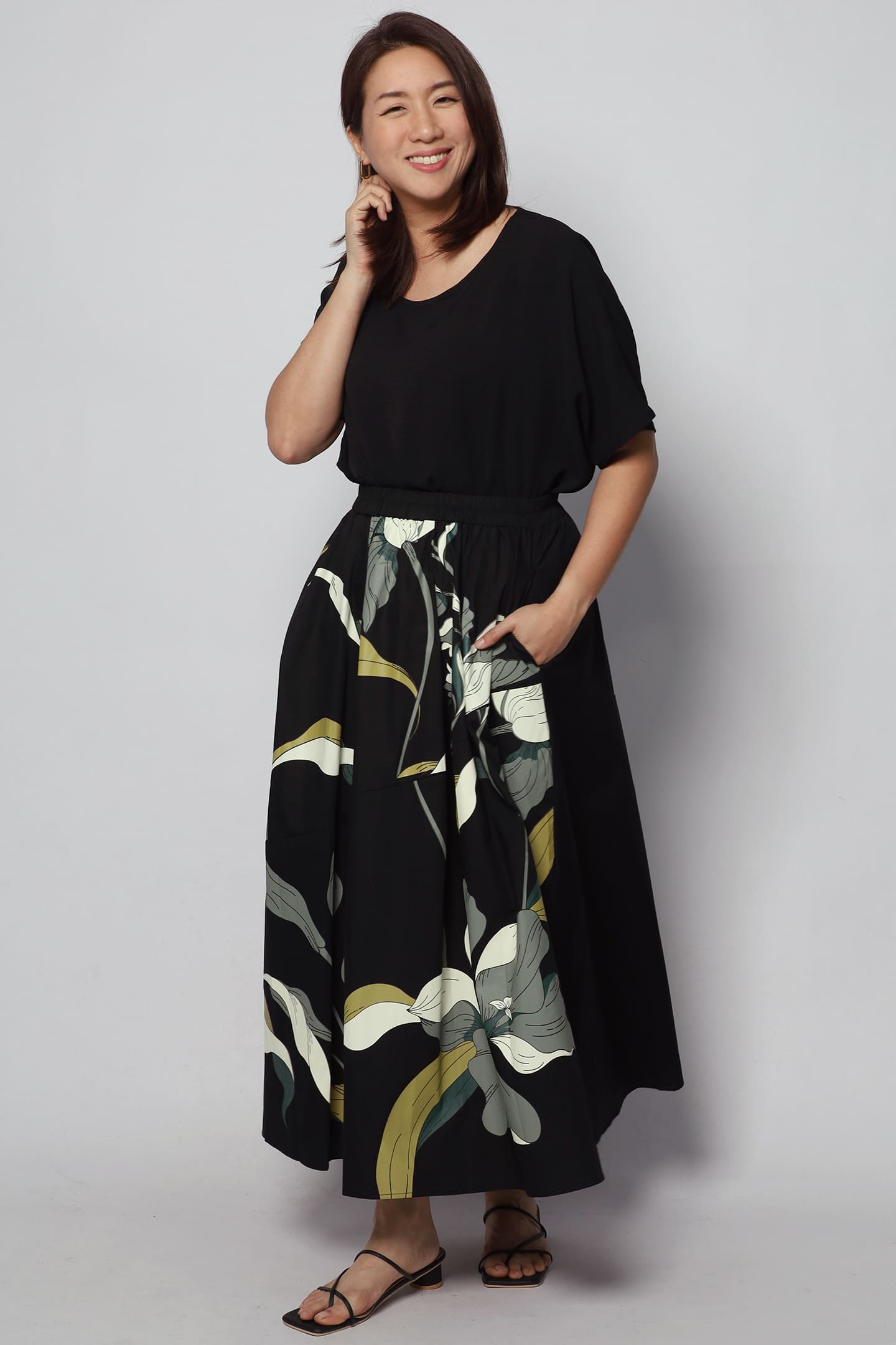 Backorders Braxton Floral Skirt