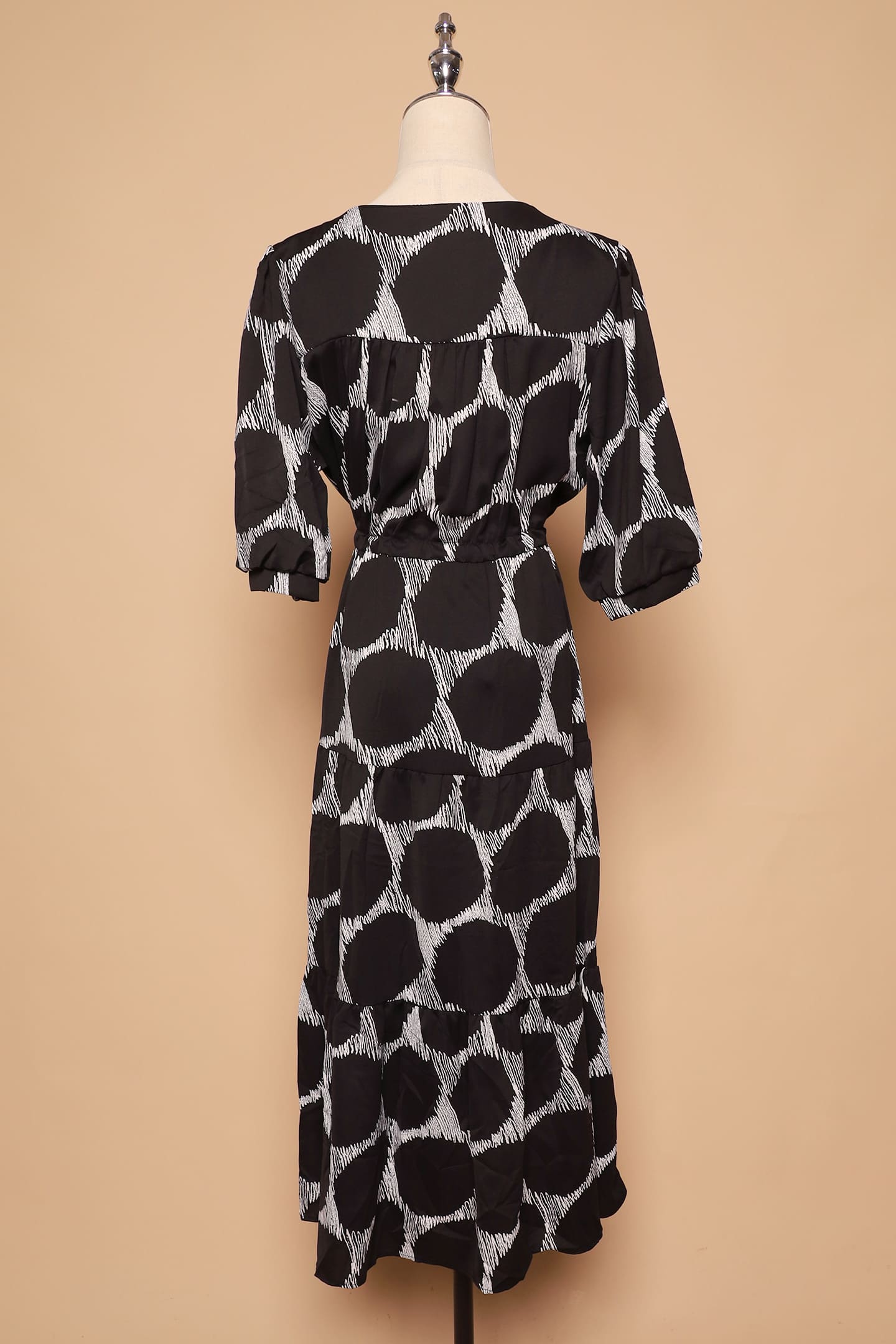 PO - Bree Dress in Circles Print