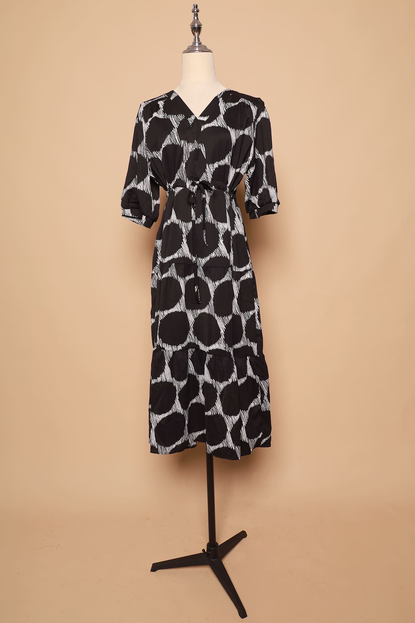 PO - Bree Dress in Circles Print