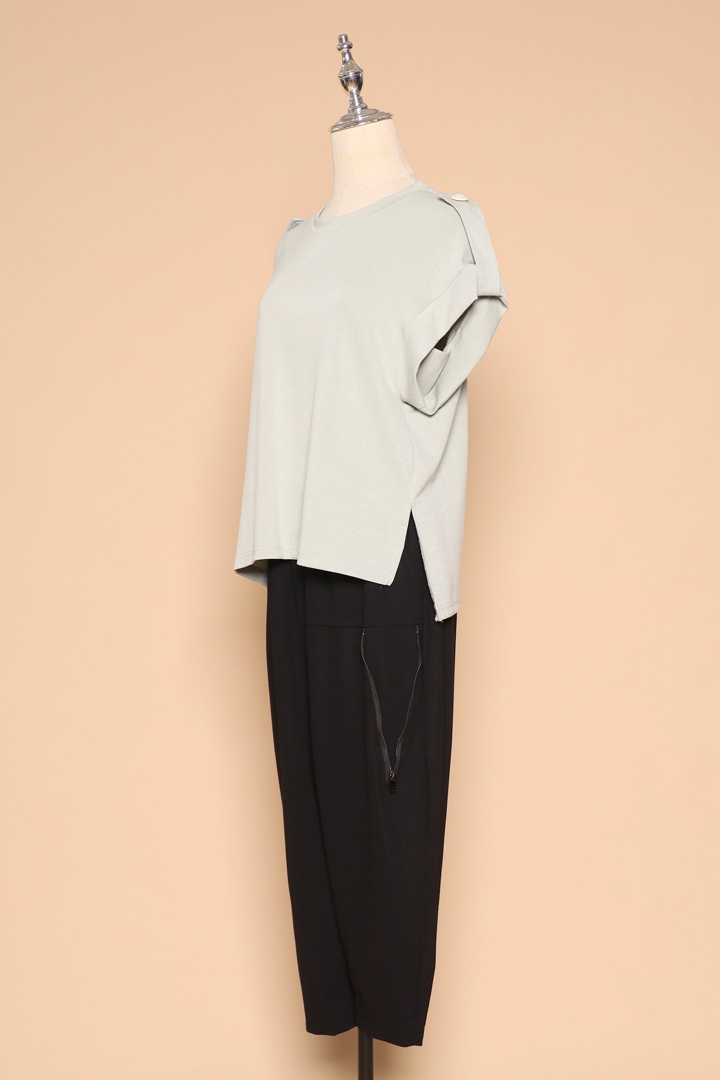 PO - Broom Zipper Pants