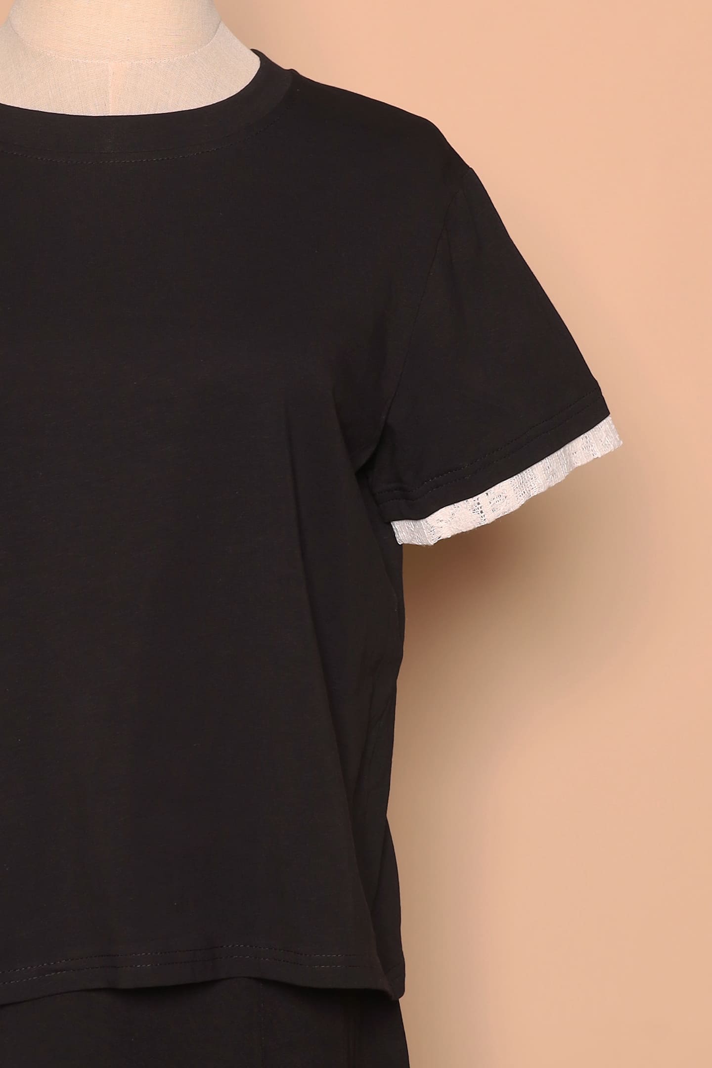 PO - Bryn Lace Trimming 2 in 1 Top and Skirt Set