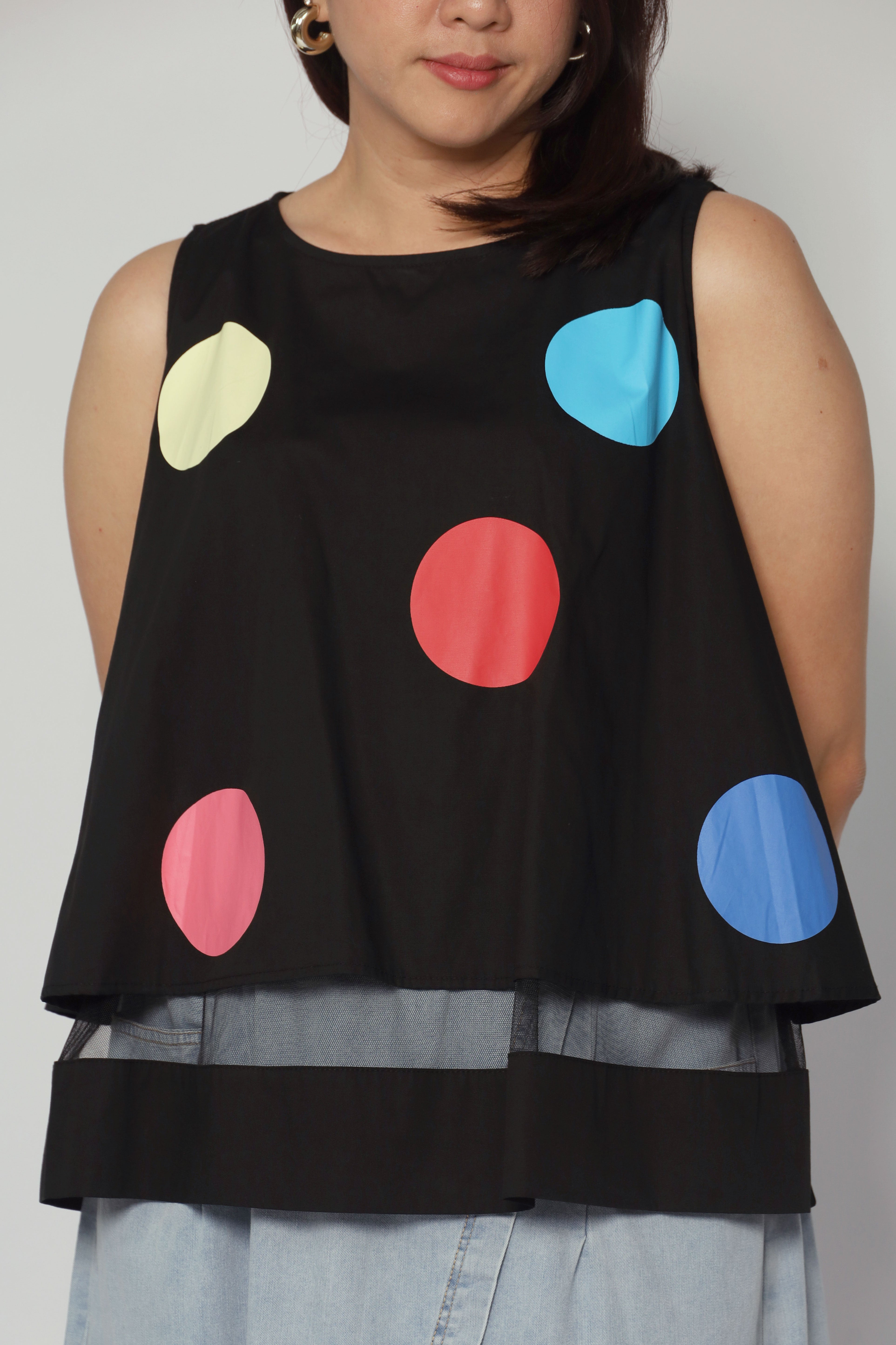 Bubbly Polkadot Top