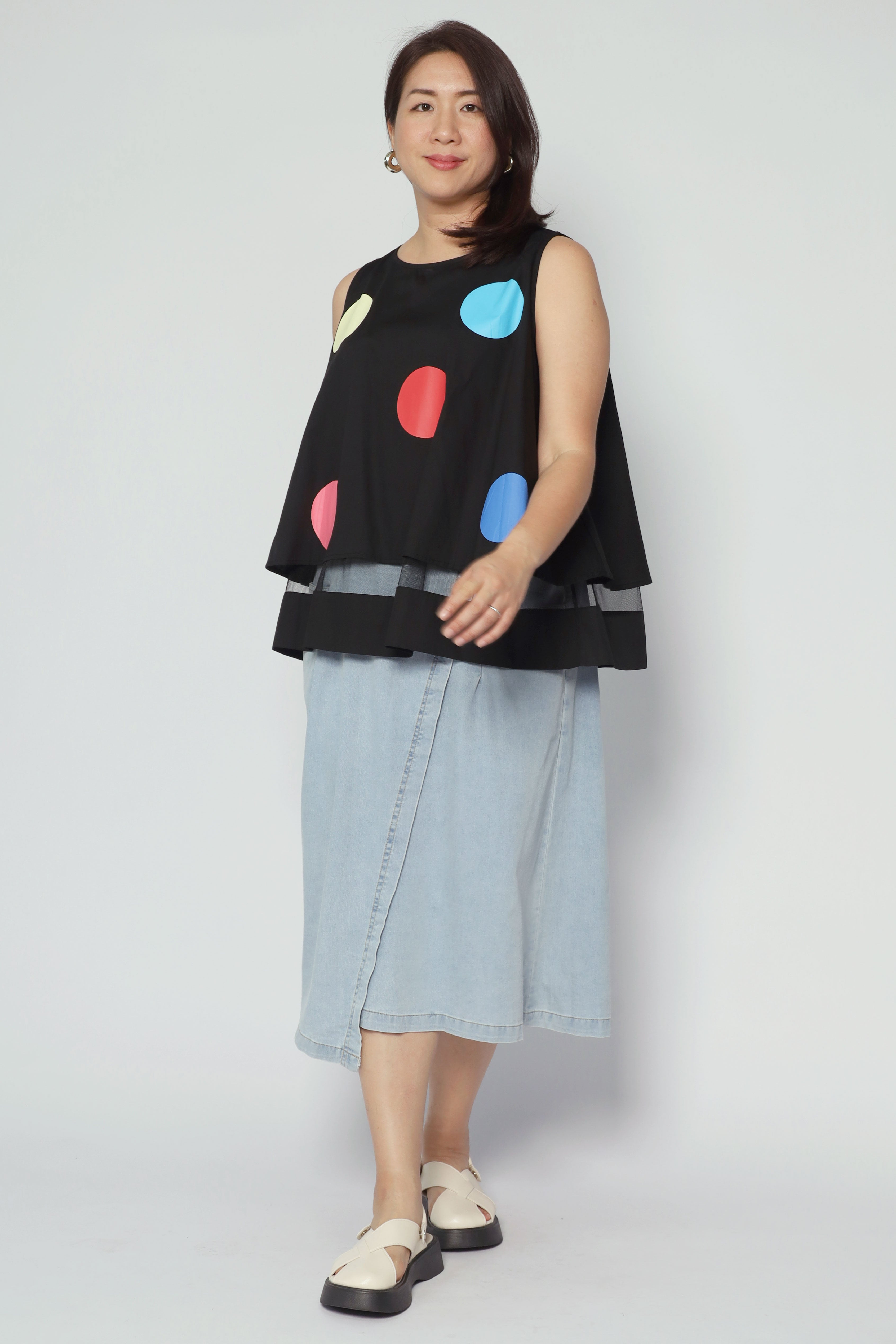 Bubbly Polkadot Top