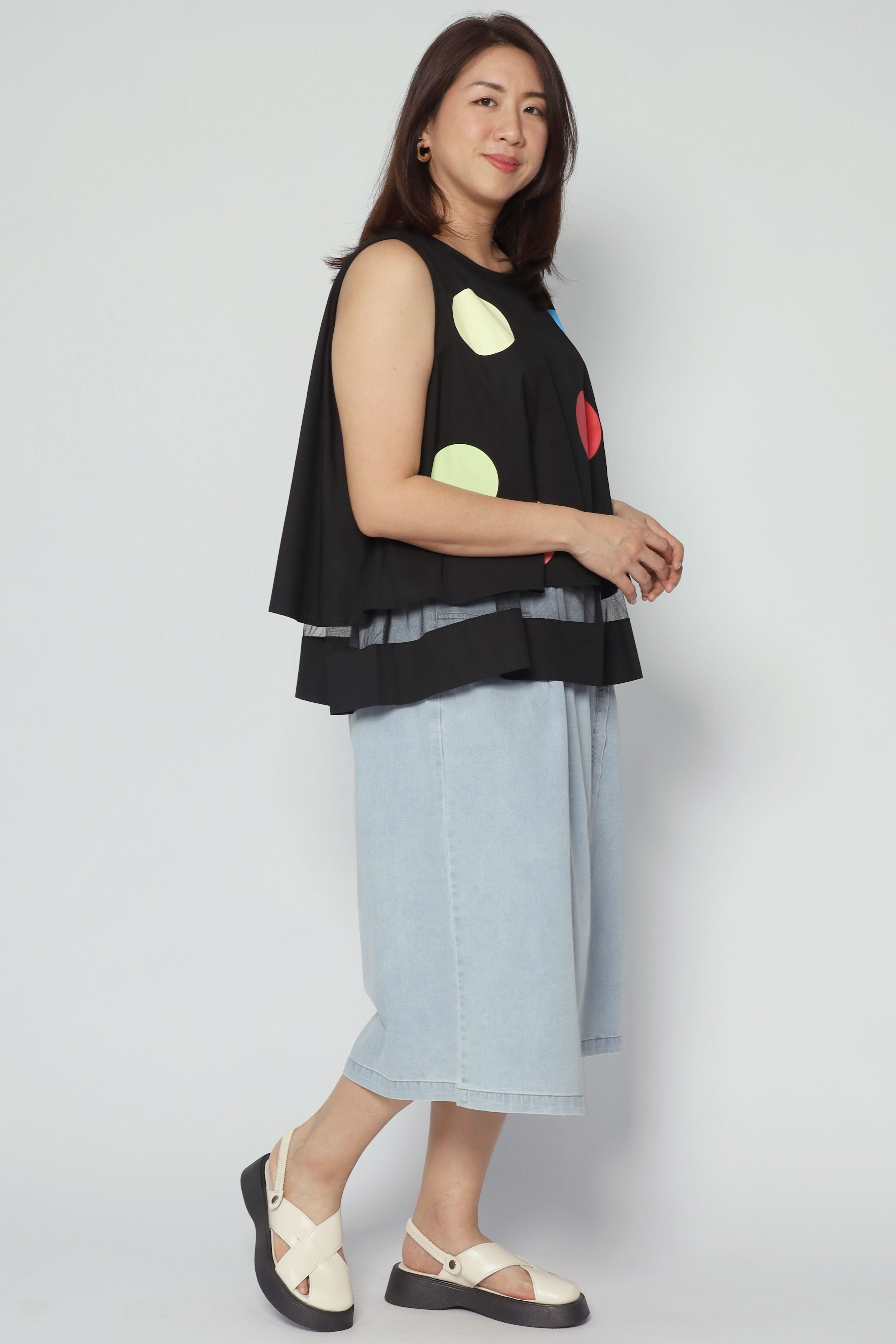 Bubbly Polkadot Top