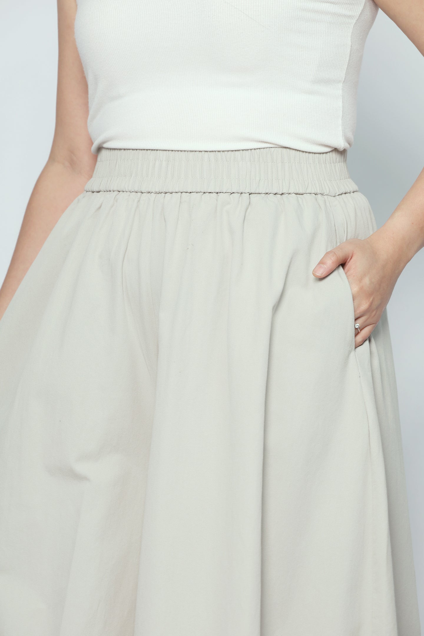 Caitlin Culottes in Khaki