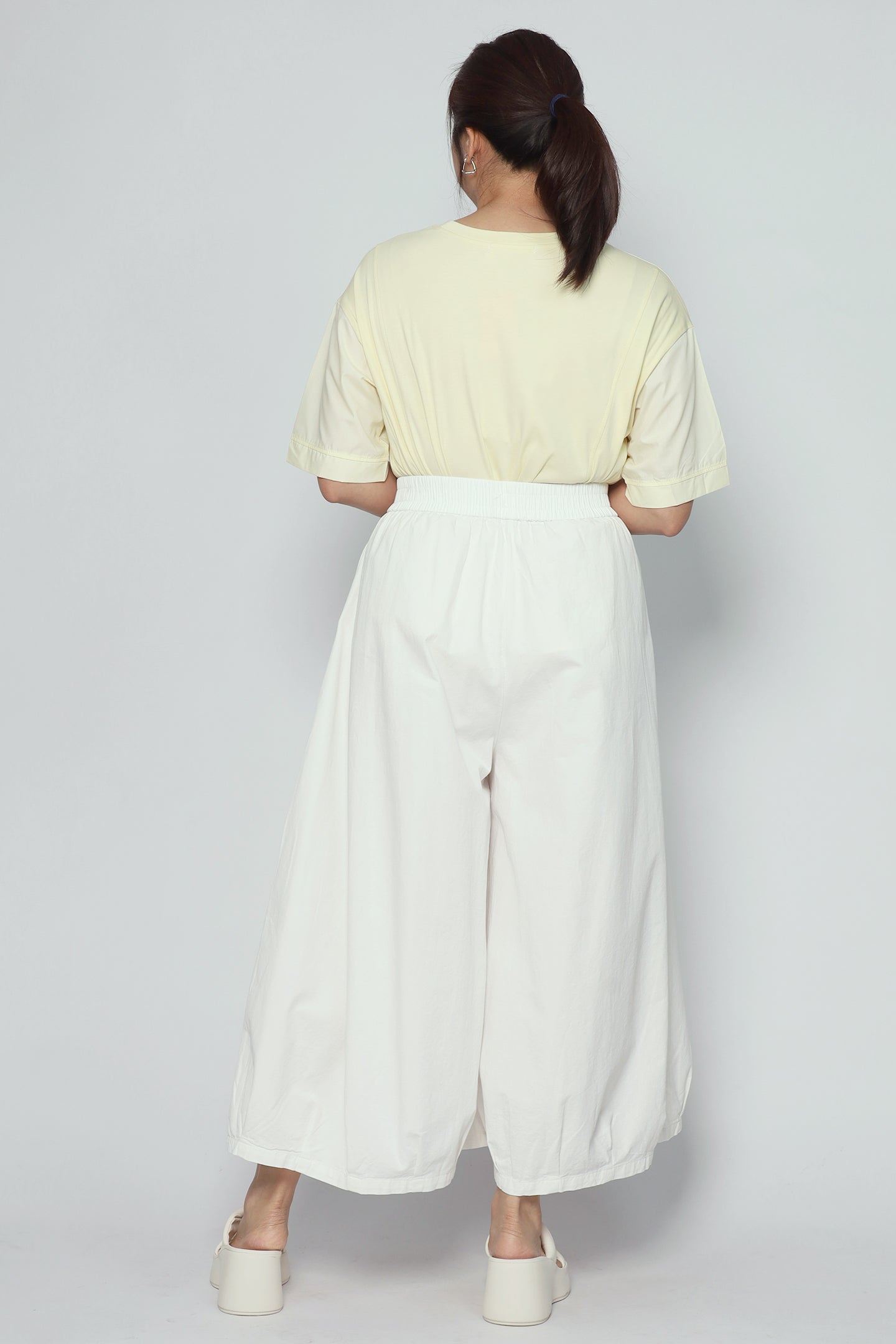 Caitlin Culottes in White