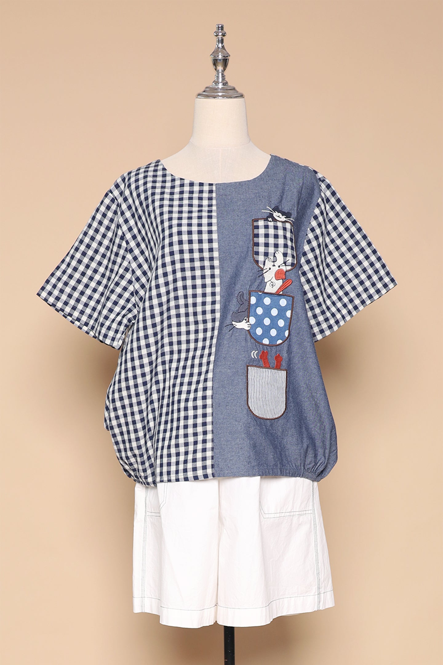 PO - Catwalk Checkered Top
