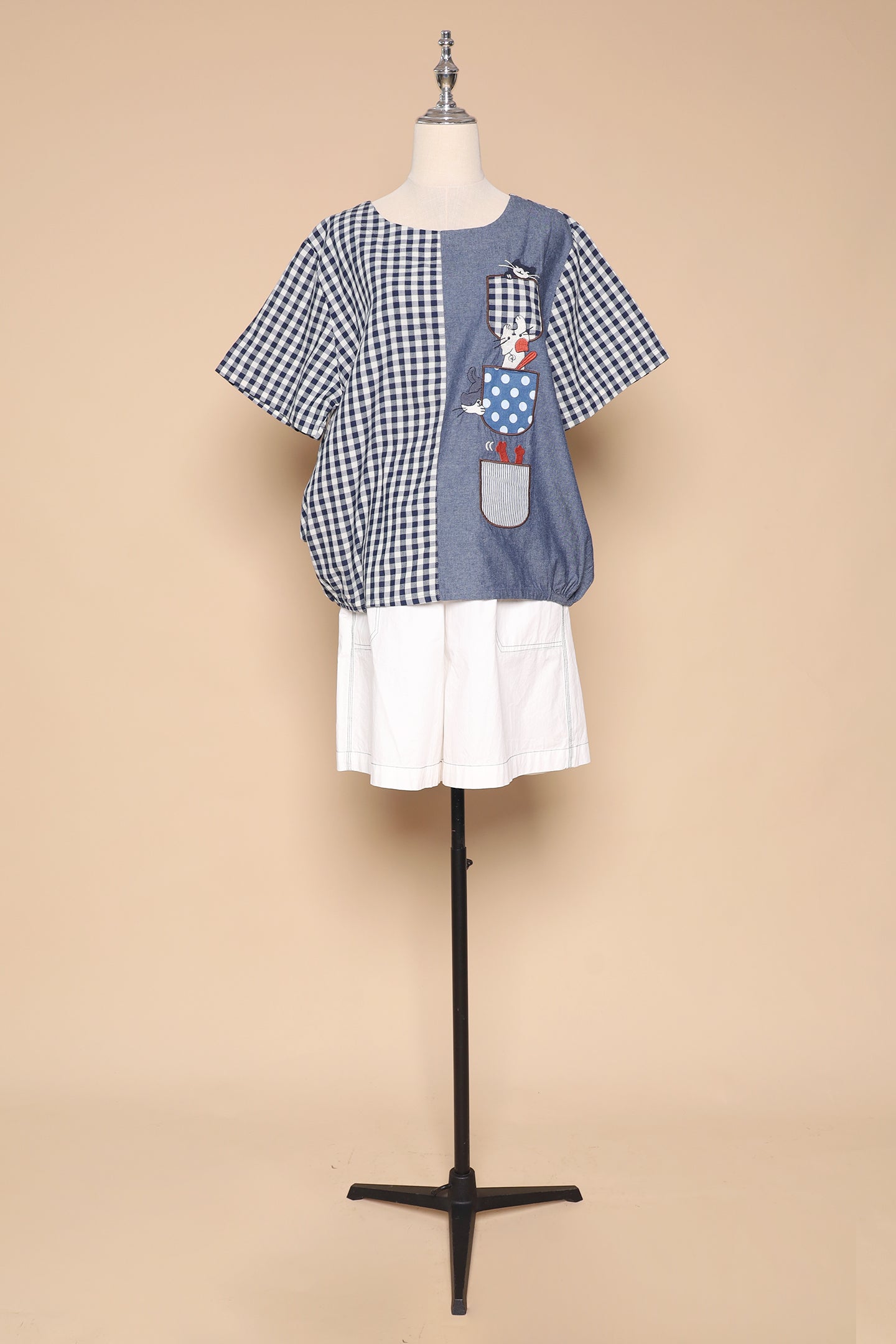 PO - Catwalk Checkered Top