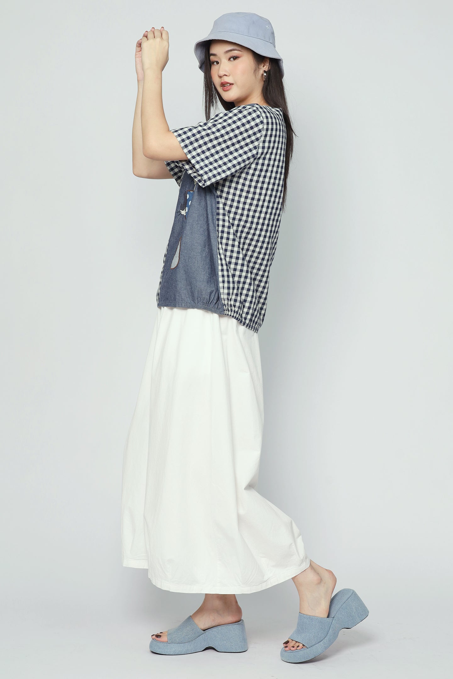 Catwalk Checkered Top