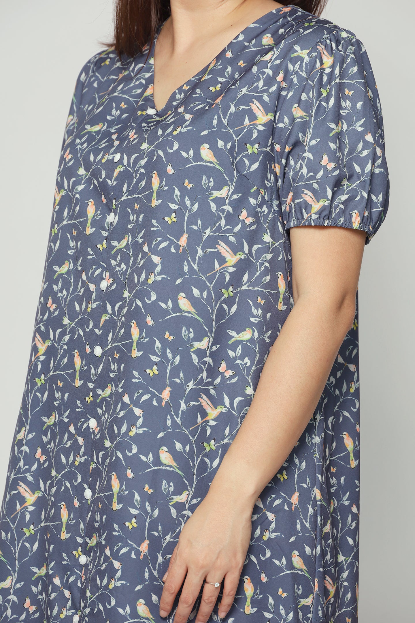 Celest Dress in Birdsong