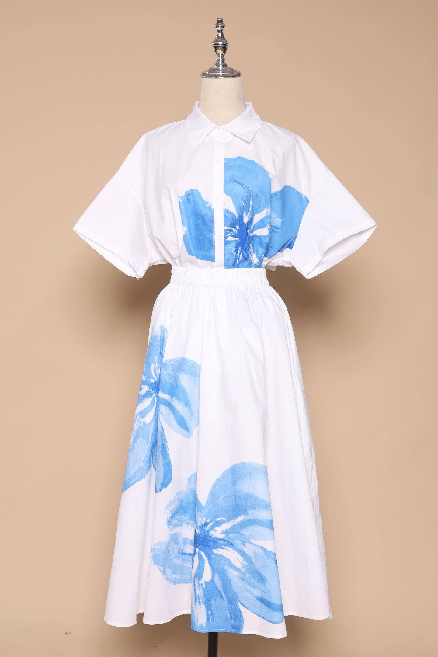 PO - Cheong 2 in 1 Top and Skirt Set