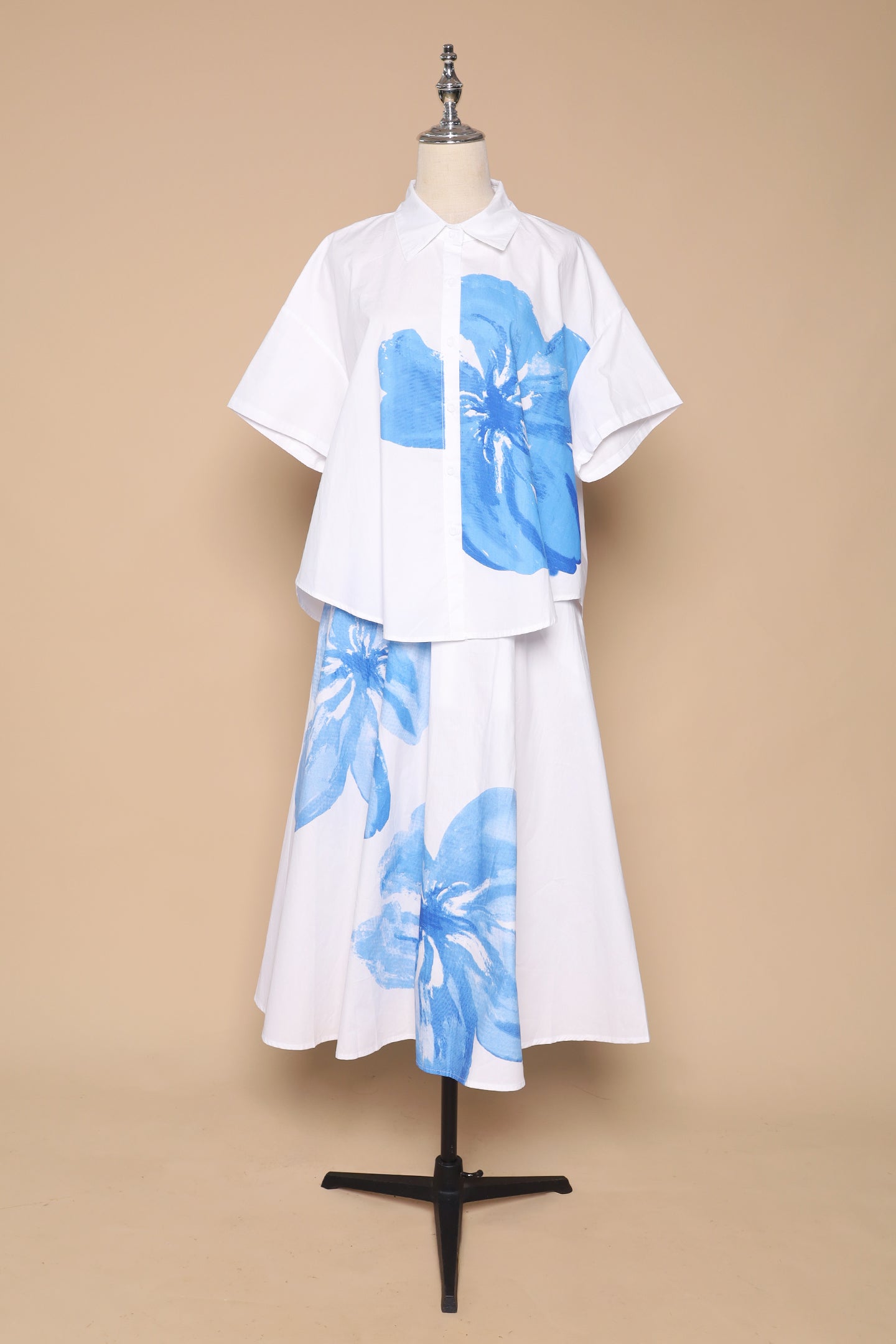 PO - Cheong 2 in 1 Top and Skirt Set