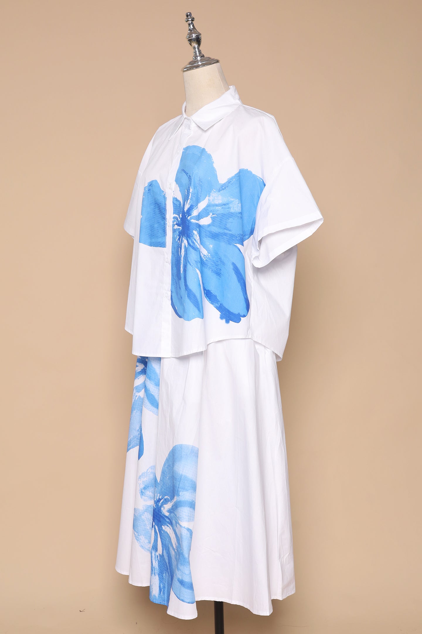 PO - Cheong 2 in 1 Top and Skirt Set