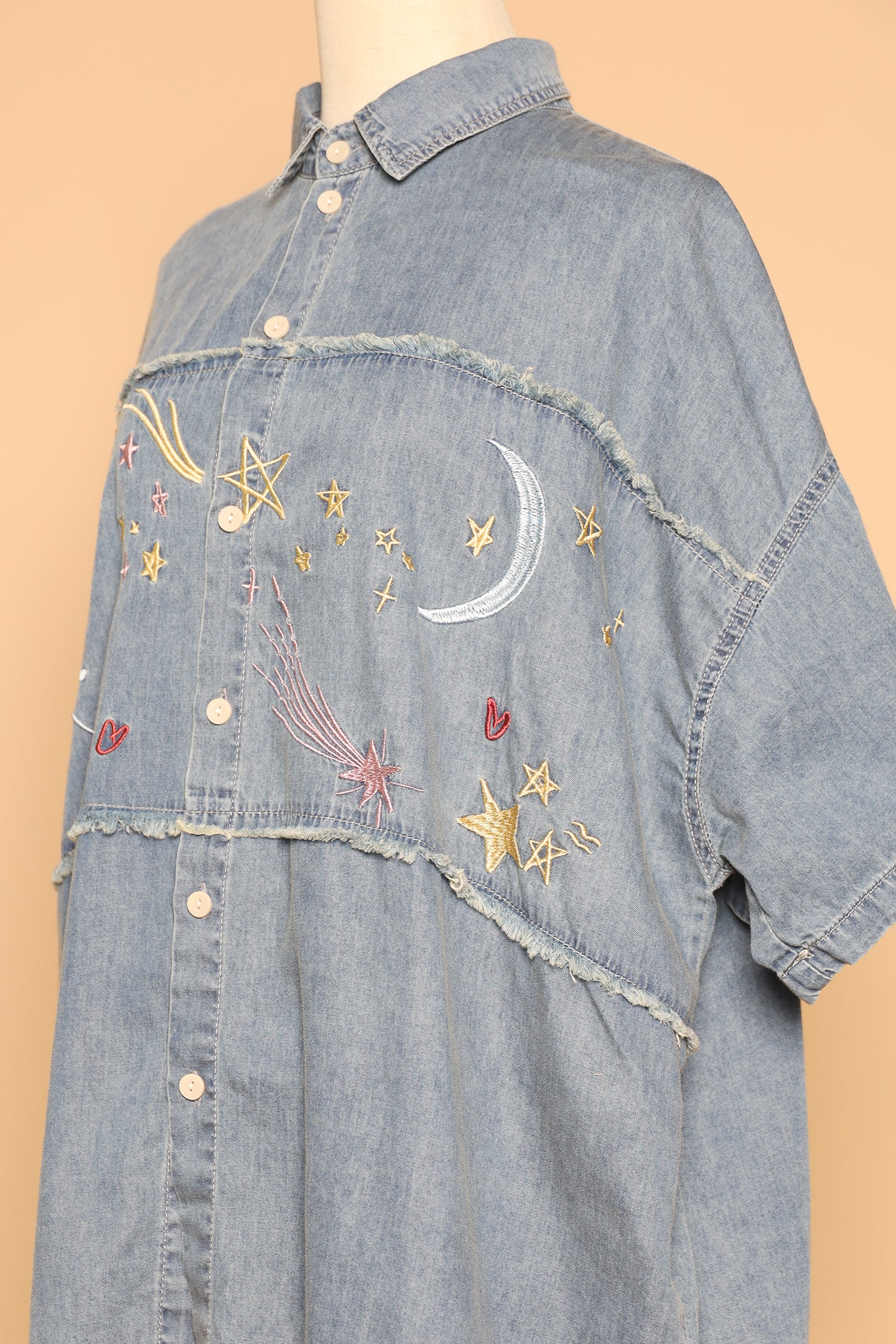 PO - Cosmo Top in Denim