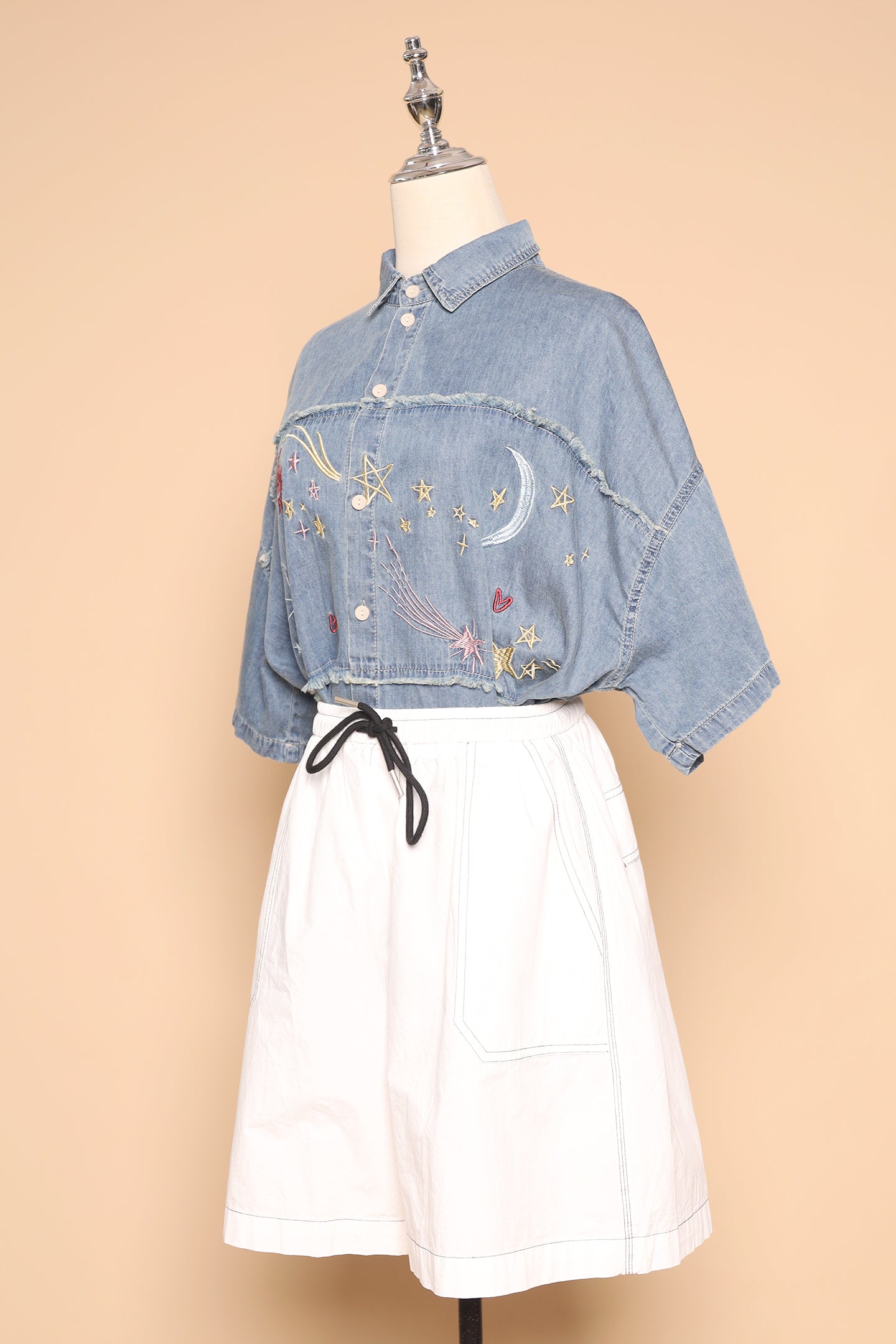 PO - Cosmo Top in Denim