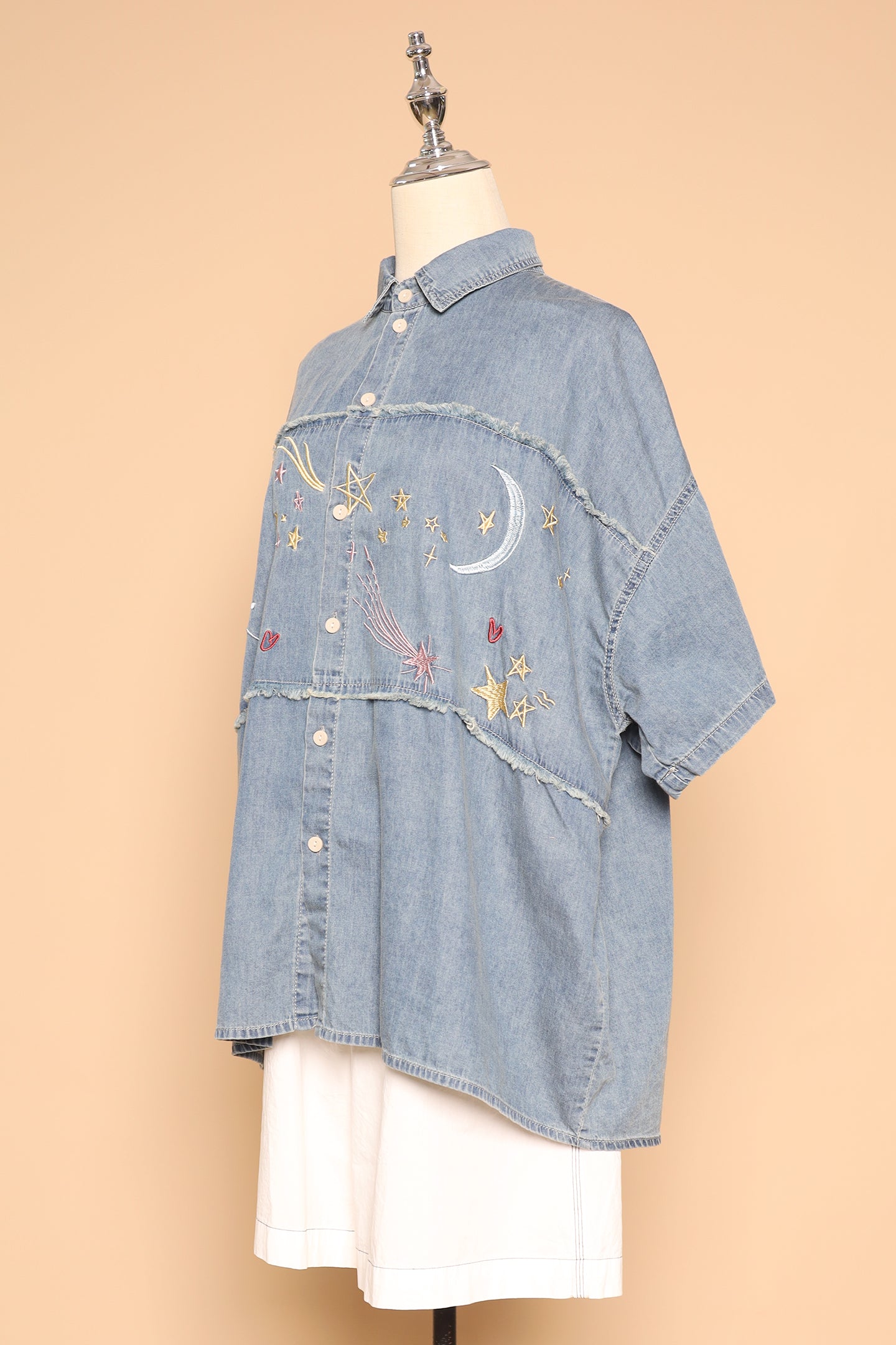 PO - Cosmo Top in Denim
