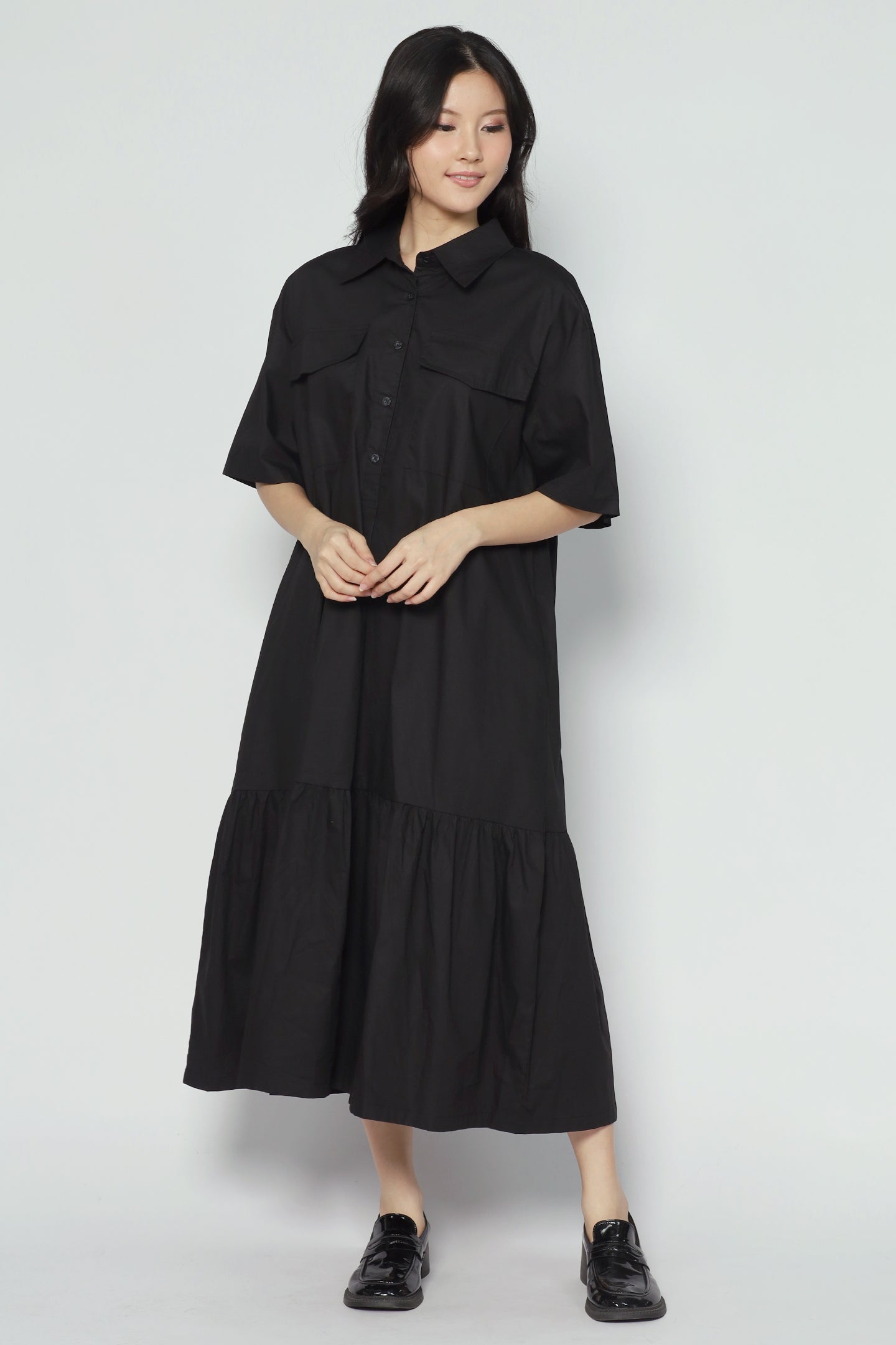 Backorders Cove Dress in Black